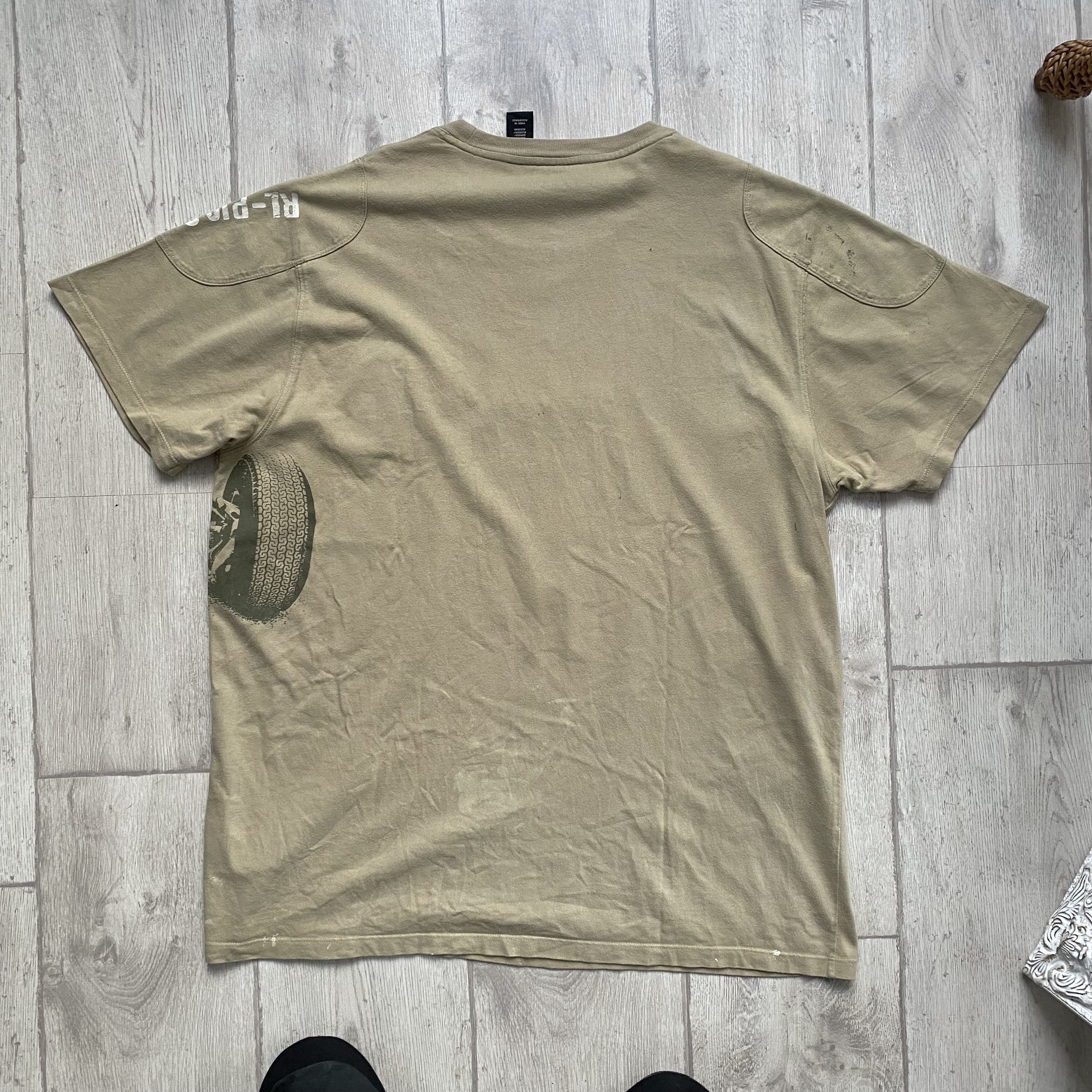Polo Ralph Lauren Trashed 90s Polo Jeans Company racing team tee ferrari Size US XL / EU 56 / 4 - 7 Thumbnail