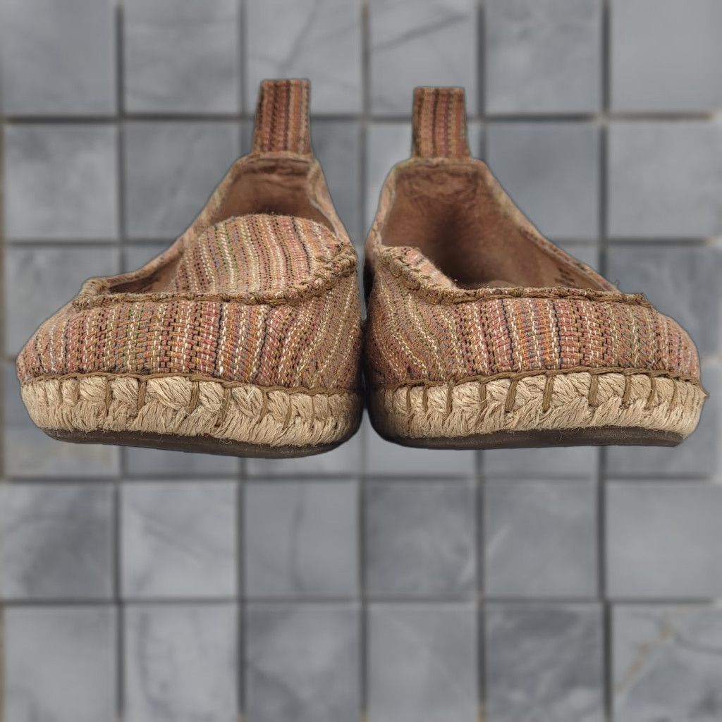 Born Børn Women's Multi Color Canvas Loafers Espadrilles Size 9.5 Womens Size US 10 / IT 40 - 1 Thumbnail