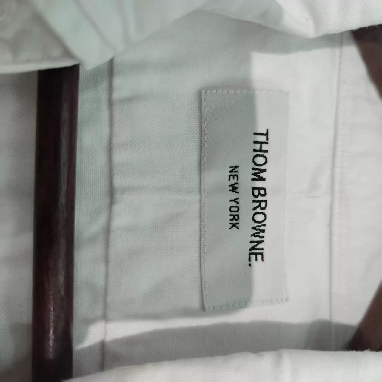 Thom Browne Thom Browne Double Sleeve Logo Shirt 3 99 New Size US L / EU 52-54 / 3 - 3 Thumbnail