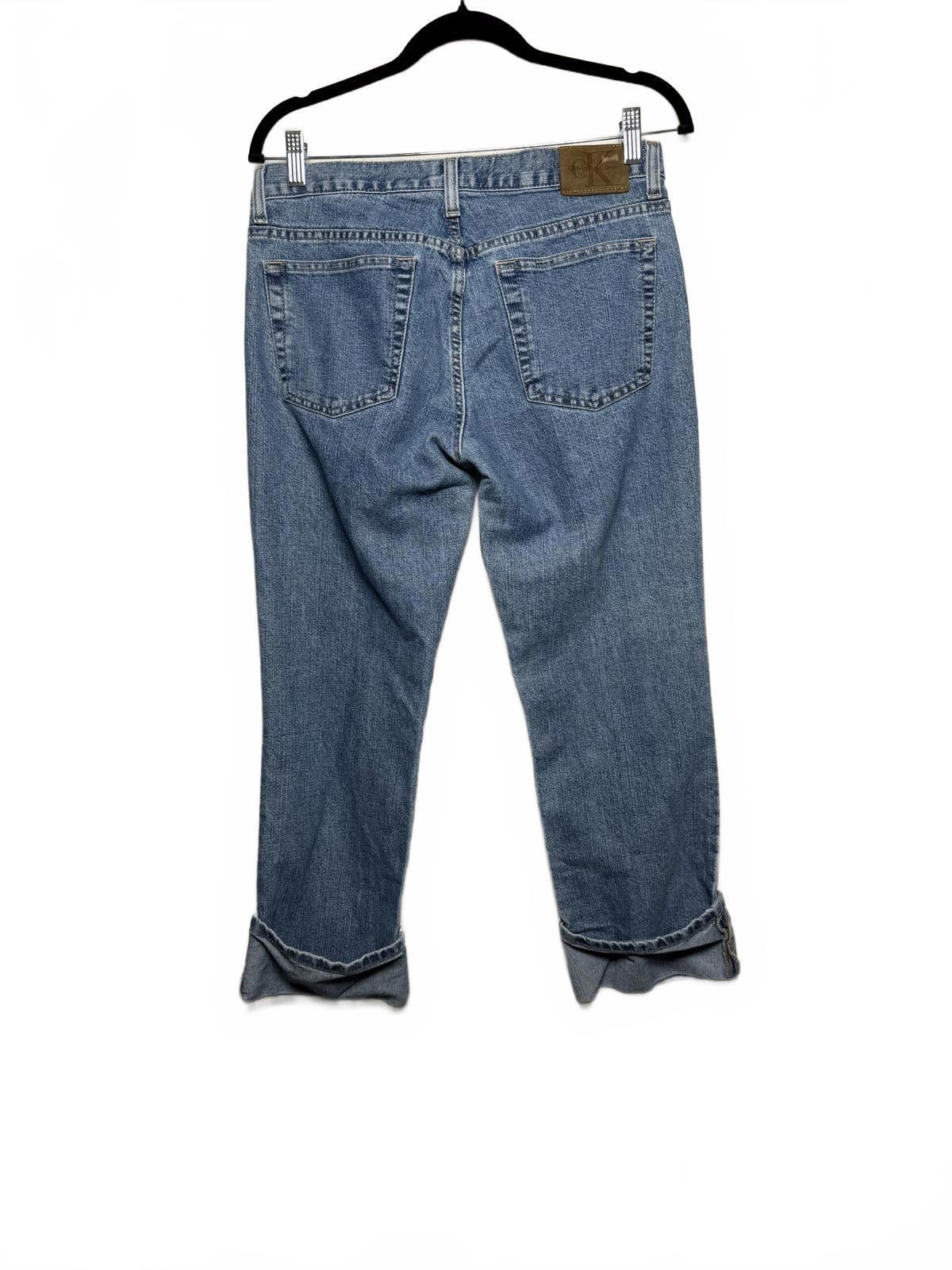 Calvin Klein 90s Y2K Calvin Klein Denim Jeans Size 28" / US 6 / IT 42 - 3 Thumbnail