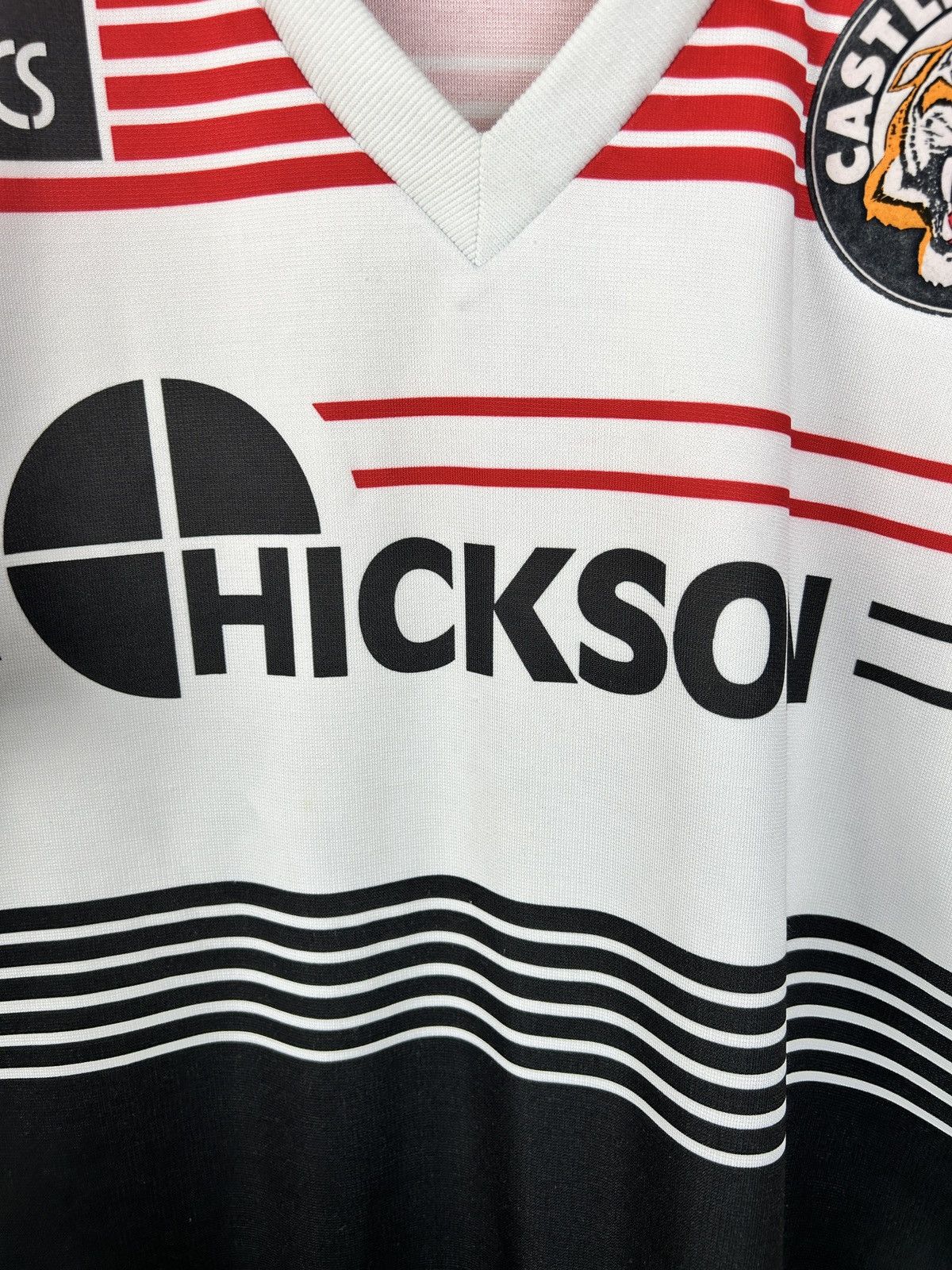 Asics Vintage Asics Castleford Tigers 1995/96 Rugby League Jersey Size US S / EU 44-46 / 1 - 3 Thumbnail