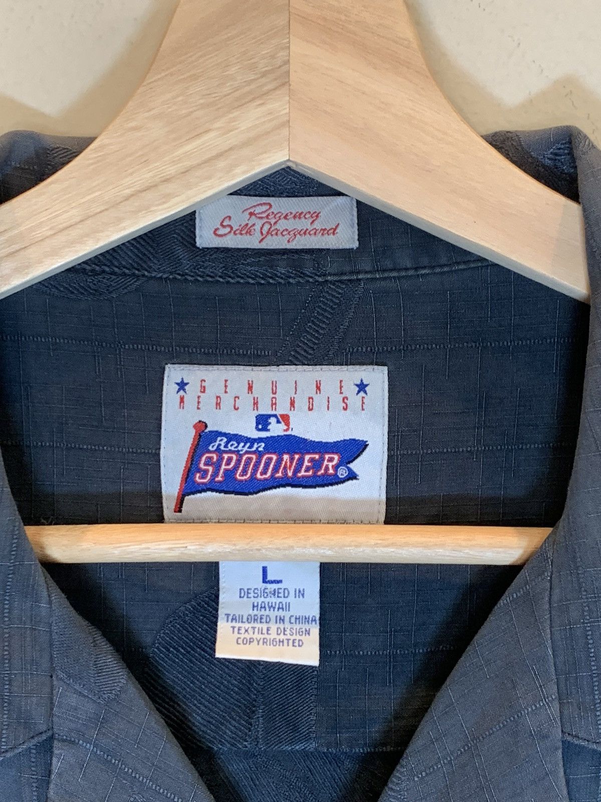 Reyn Spooner *RARE* Vintage Reyn Spooner San Francisco Giants Silk Shirt Size US L / EU 52-54 / 3 - 7 Thumbnail
