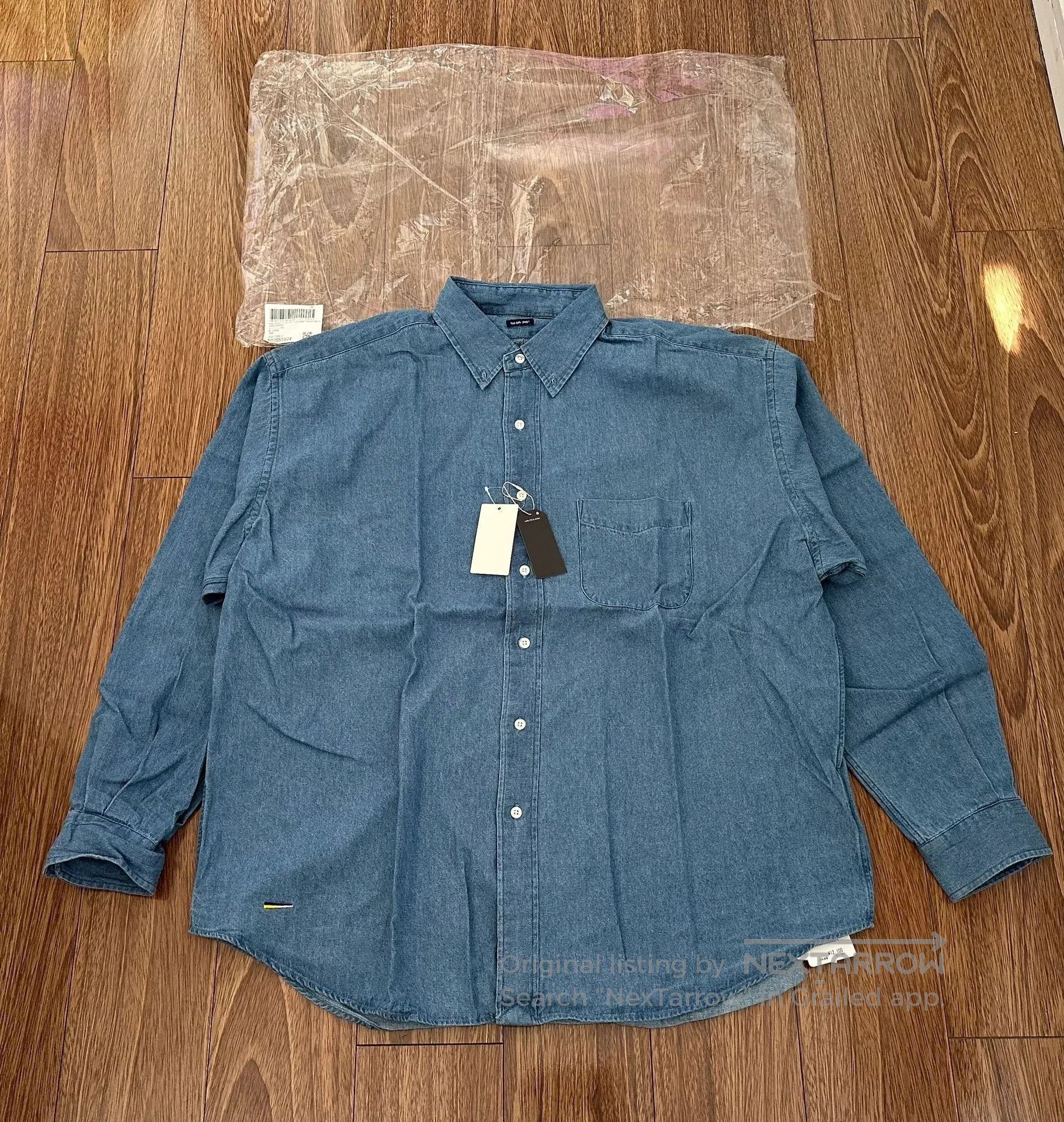 NAUTICA x FREAK'S STORE Too Big Denim Shirt.