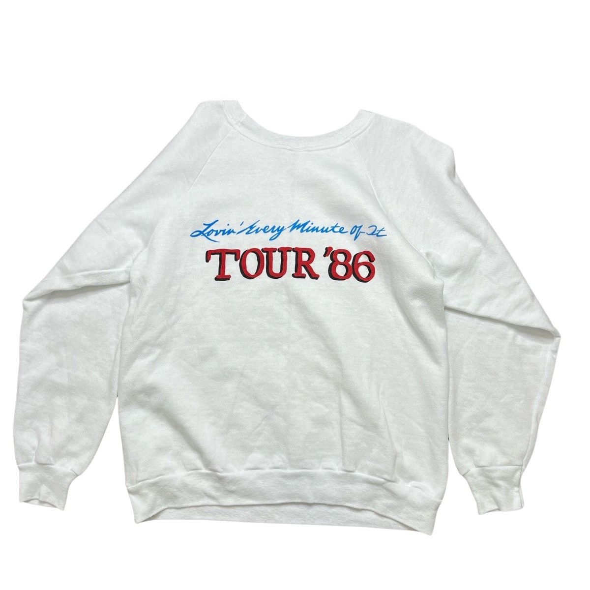 Vintage vintage 1986 loverboy sweatshirt Size US L / EU 52-54 / 3 - 4 Thumbnail