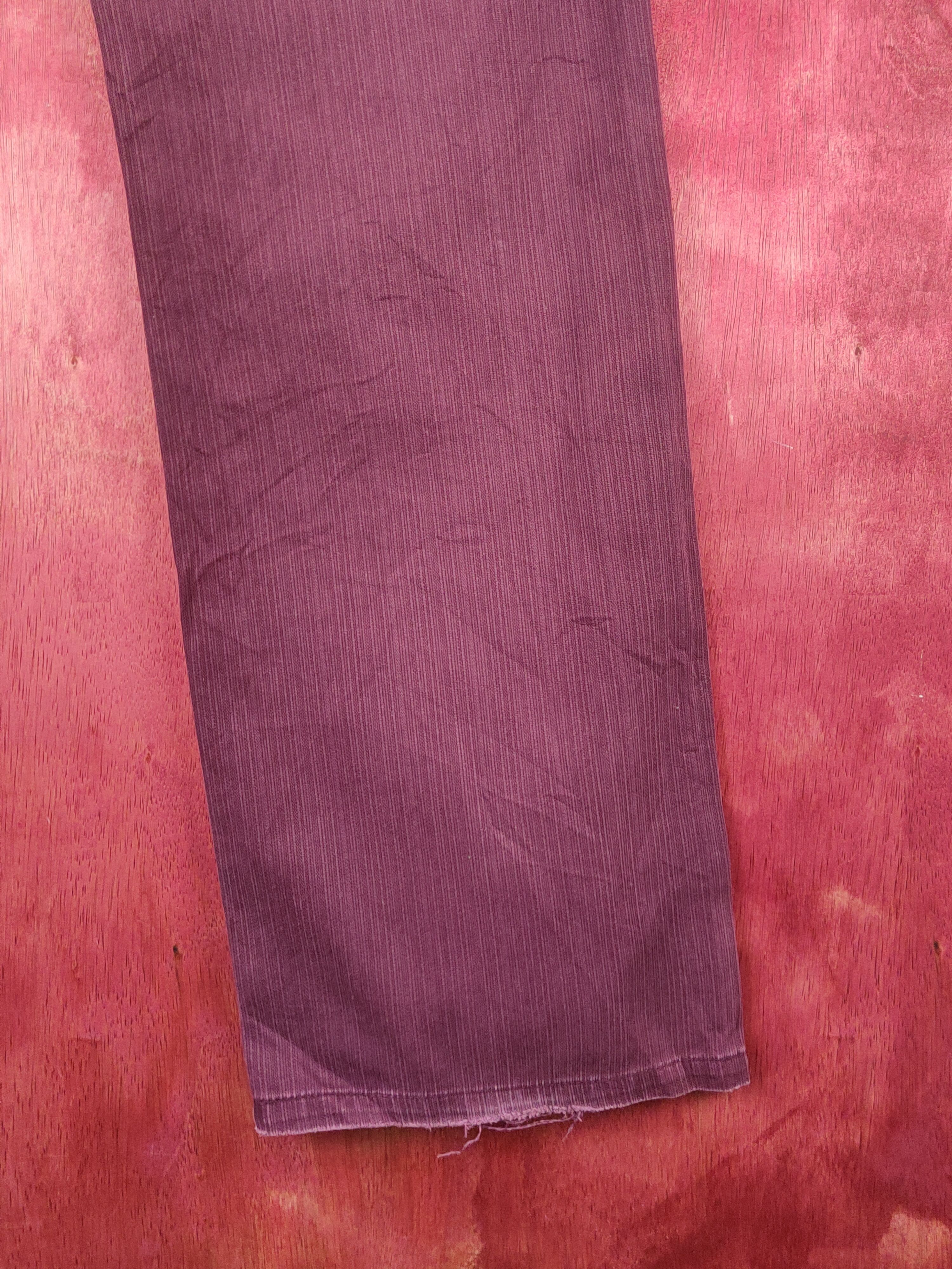 Japanese Brand Klein Plus Homme Purple Faded Multipocket Jeans #S1760 Size 33" - 12 Thumbnail