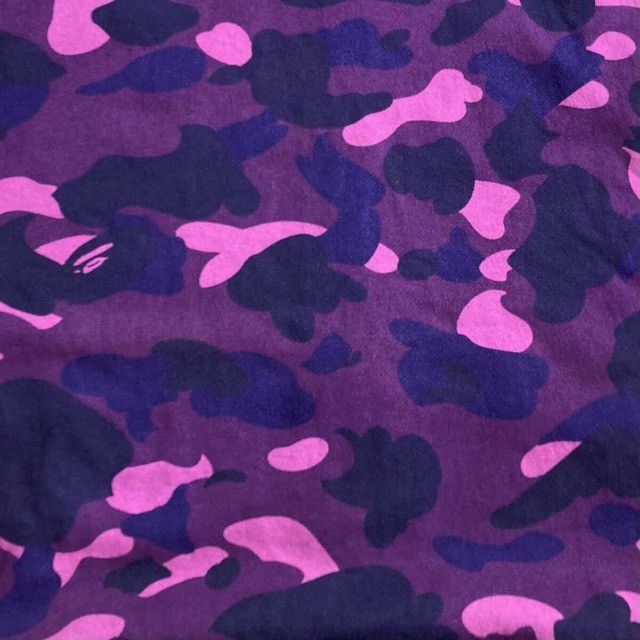 Bape BAPE Purple camo sweat zip hoodie vest a bathing ape NIGO Size US M / EU 48-50 / 2 - 4 Thumbnail