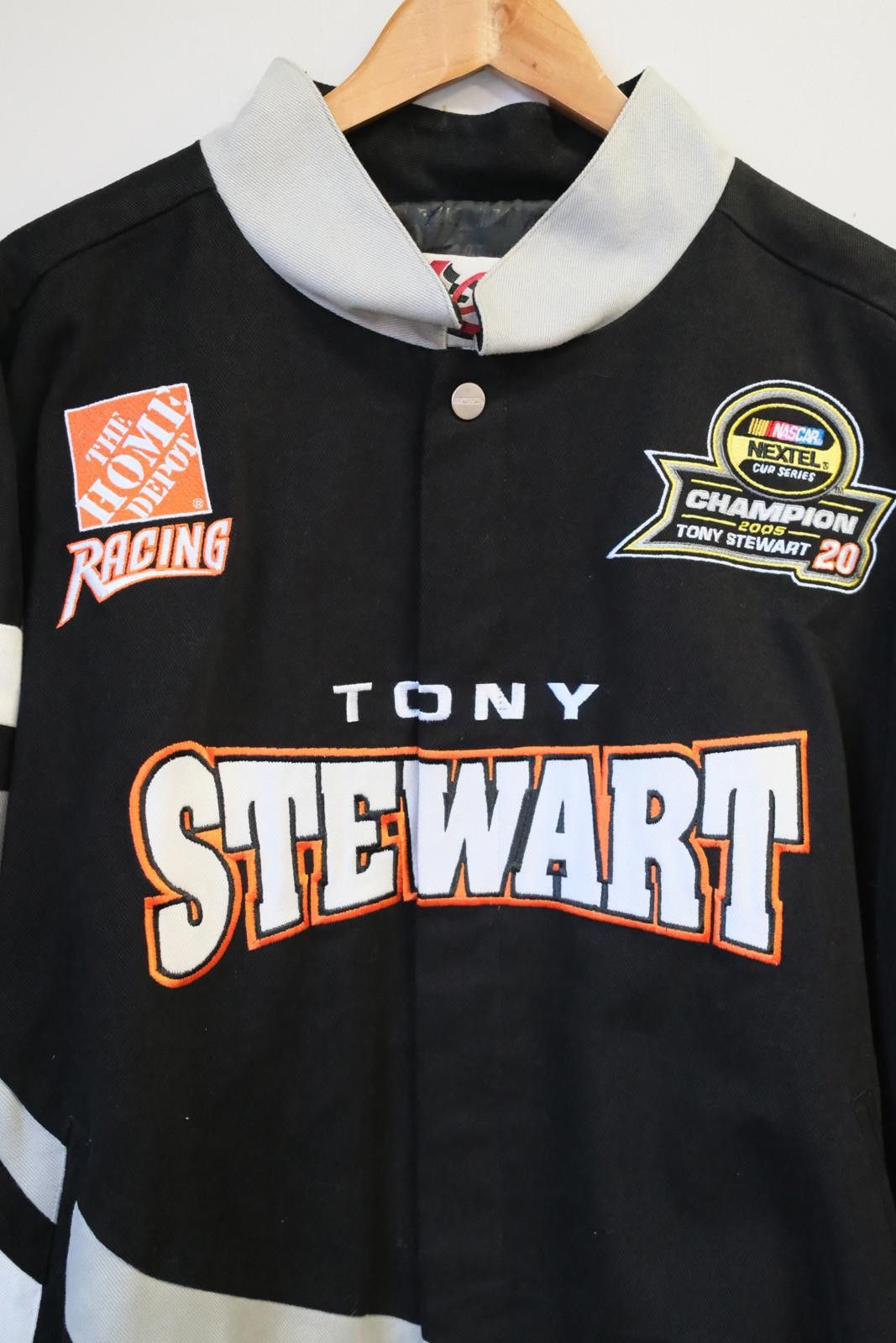 Chase Authentics 00s Chase Authentic Tony Stewart Nascar 2005 Champion Jacket Size XXL / US 16-18 / IT 52-54 - 3 Thumbnail