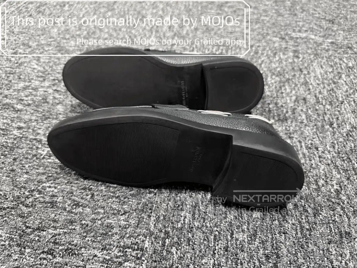 Thom Browne Sz 7 Thom Browne Back Stripe Black Loafer. Size US 7 / EU 40 - 5 Thumbnail