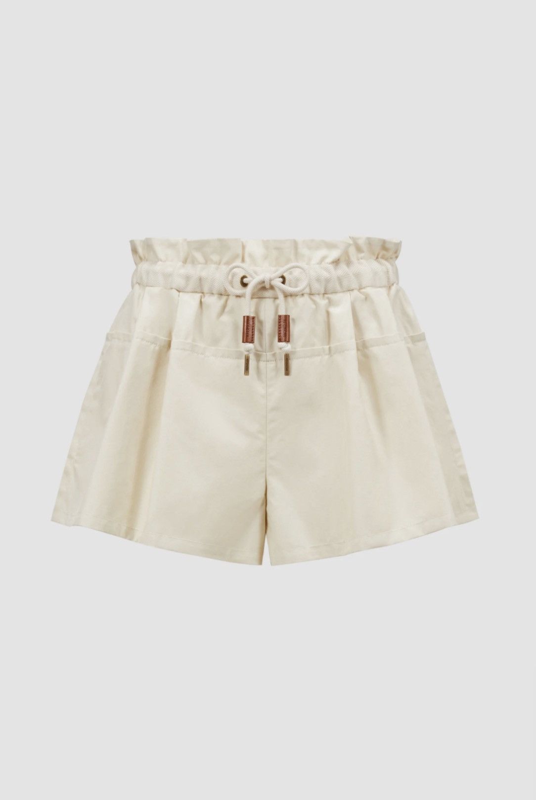 Moncler Moncler Adjustable Drawstring Shorts size 42/us size 6 Size 28" / US 6 / IT 42 - 1 Thumbnail