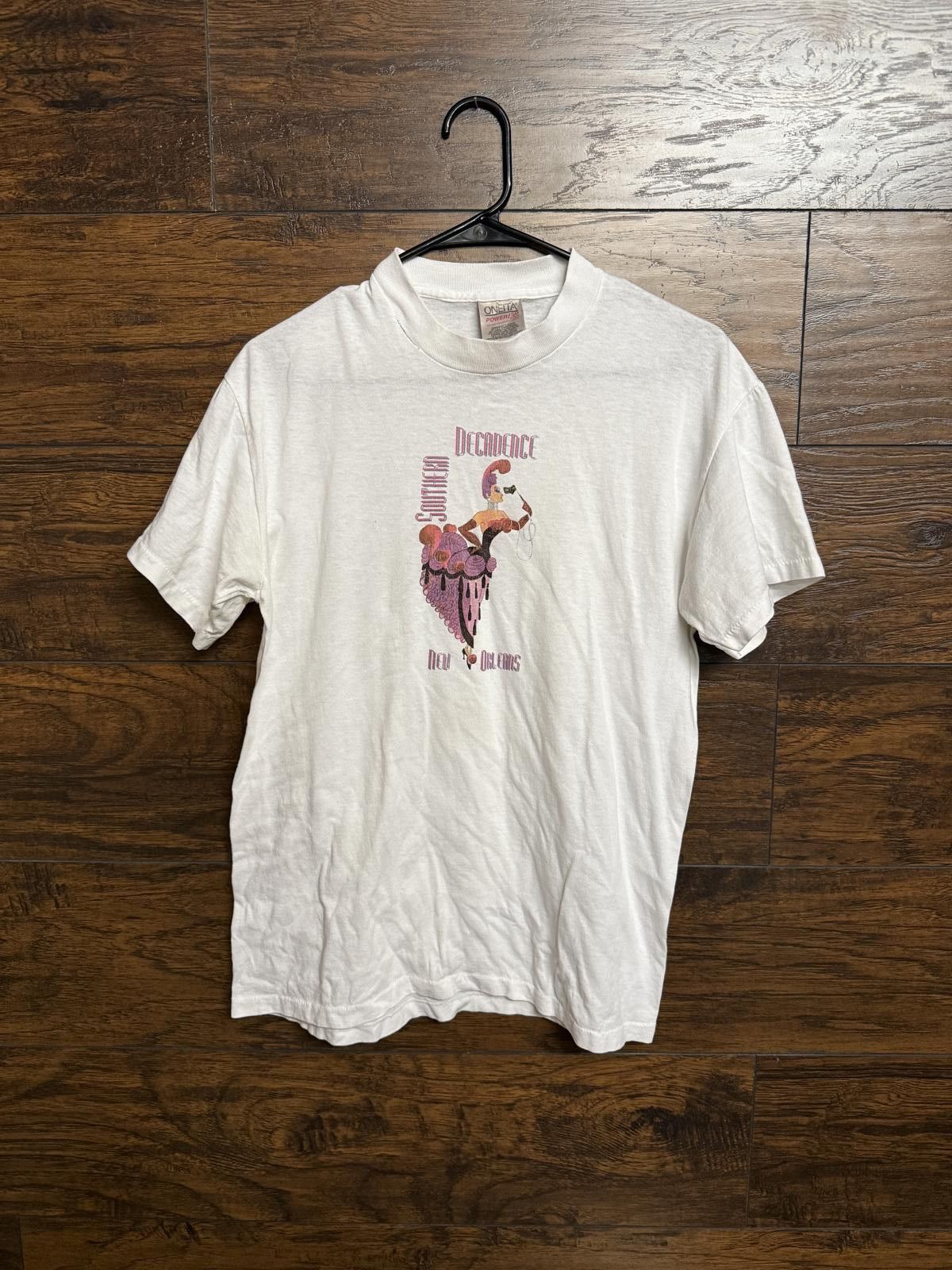 Designer VTG Southern Decadence Event T-shirt New Orleans LGBTQ Tee M Size US M / EU 48-50 / 2 - 1 Thumbnail