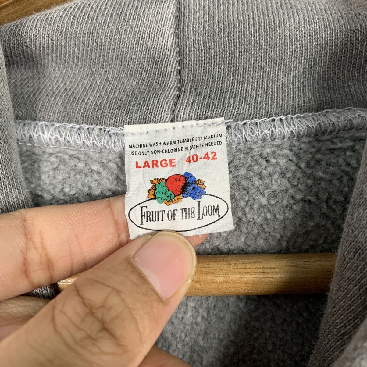 Fruit Of The Loom Vintage To Lead The Van Pullover Hoodie Size US L / EU 52-54 / 3 - 14 Thumbnail