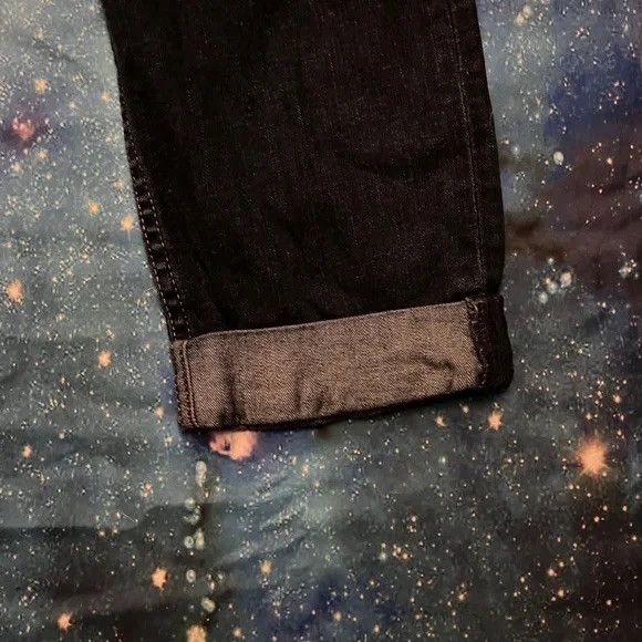 Hudson Hudson Jeans Bacara Crop Straight Leg Cuffed Jeans Size 31" - 3 Thumbnail