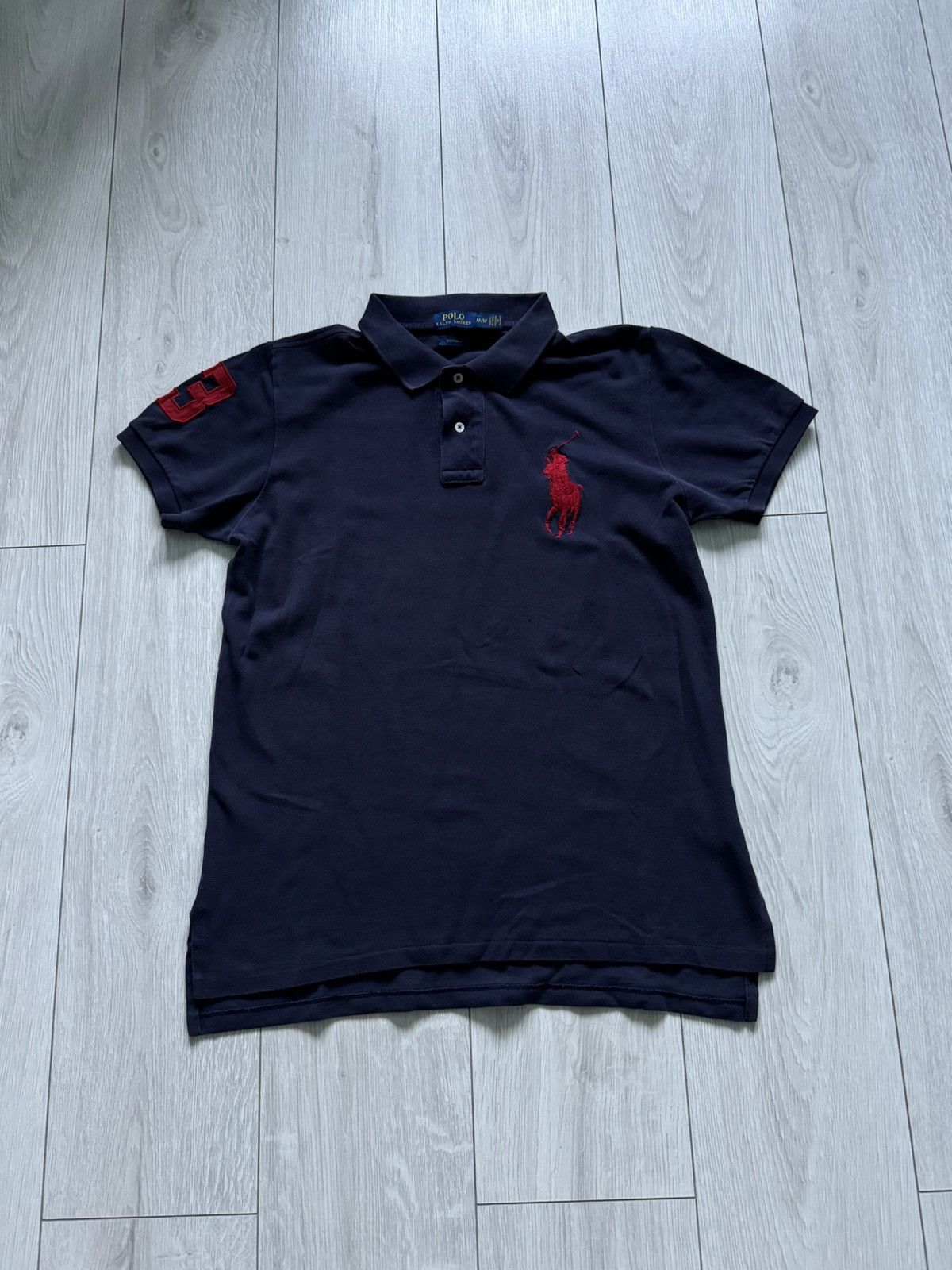 Vintage Polo Ralph Lauren Big Pony Size US M / EU 48-50 / 2 - 2 Thumbnail