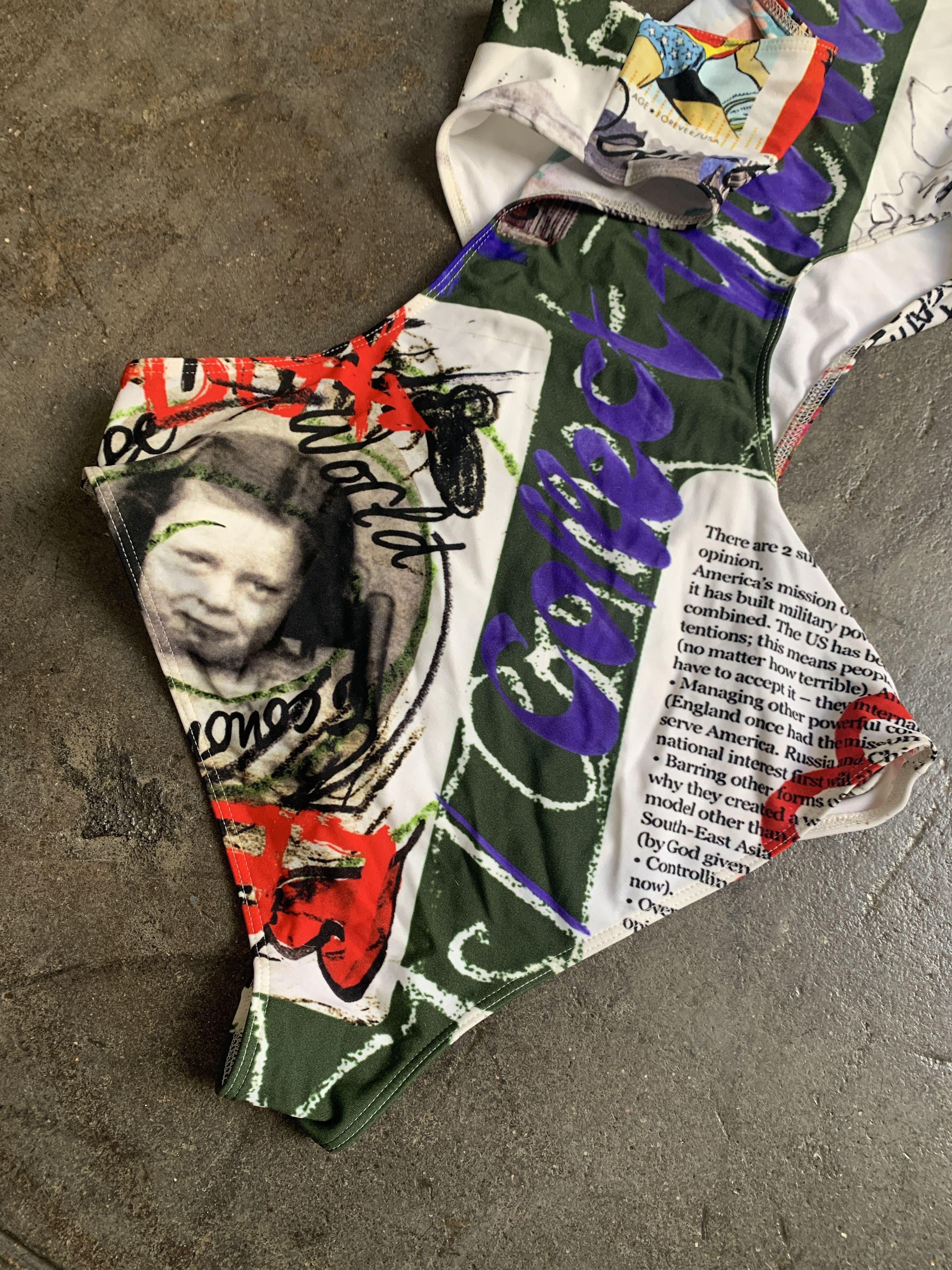 Vivienne Westwood Brand New 2018 Unisex Graffiti Body Suit Swim Wear Crazy Size M / US 6-8 / IT 42-44 - 3 Thumbnail