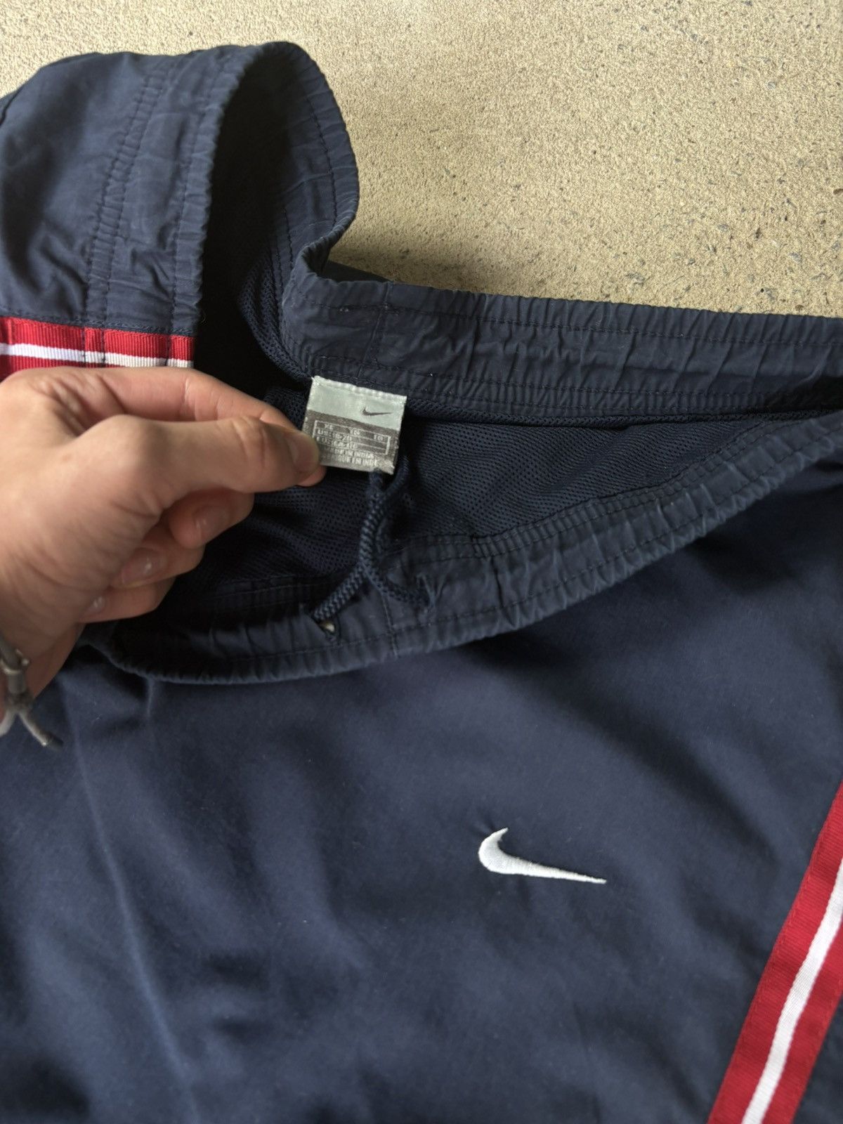 Nike × Vintage Nike Vintage y2k Jacket swoosh ⭐️RARE⭐️ Size US 32 / EU 48 - 8 Thumbnail