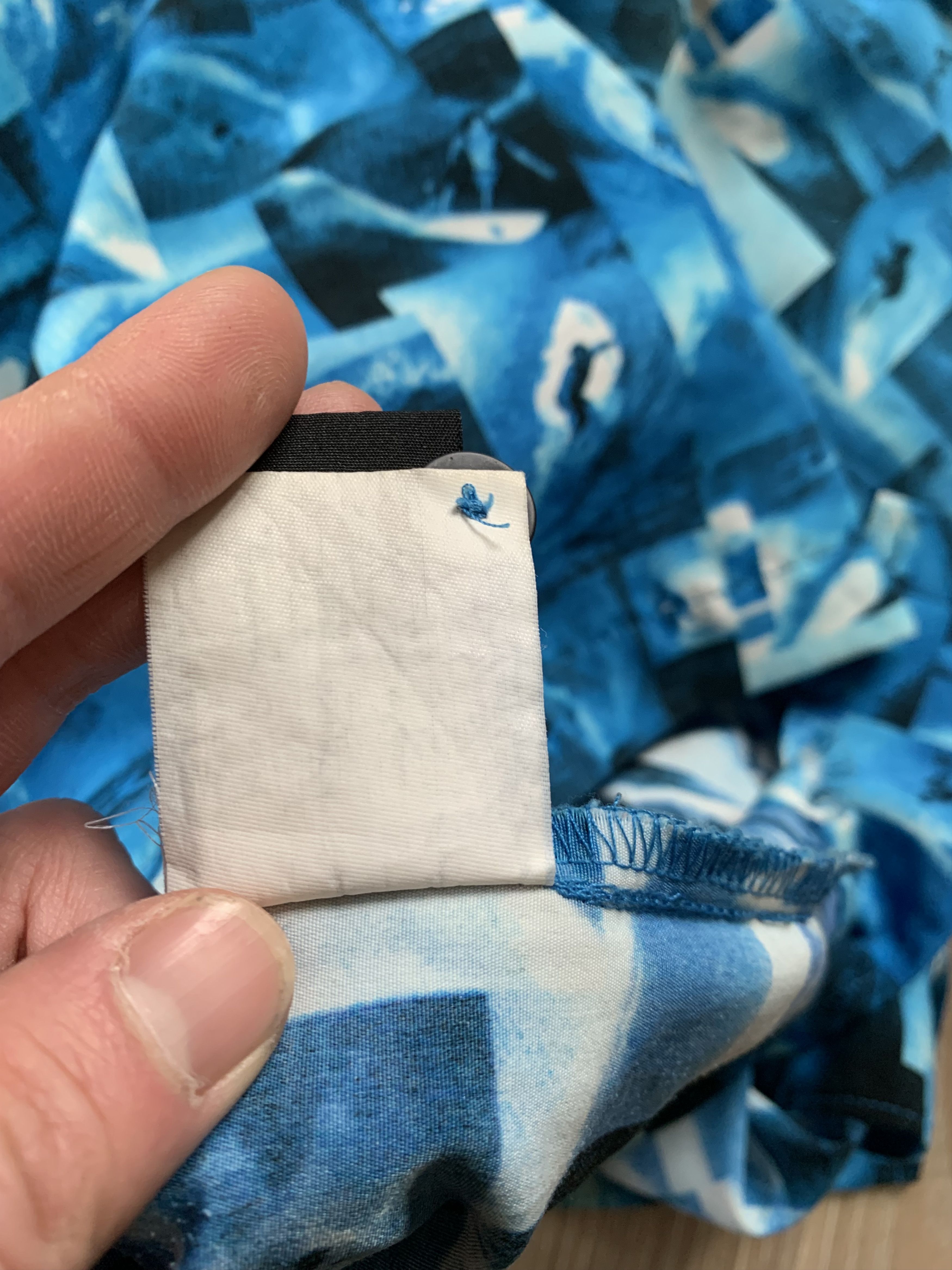 Quiksilver Quicksilver Blue Vintage Hawaiian Shirt Size US M / EU 48-50 / 2 - 9 Thumbnail