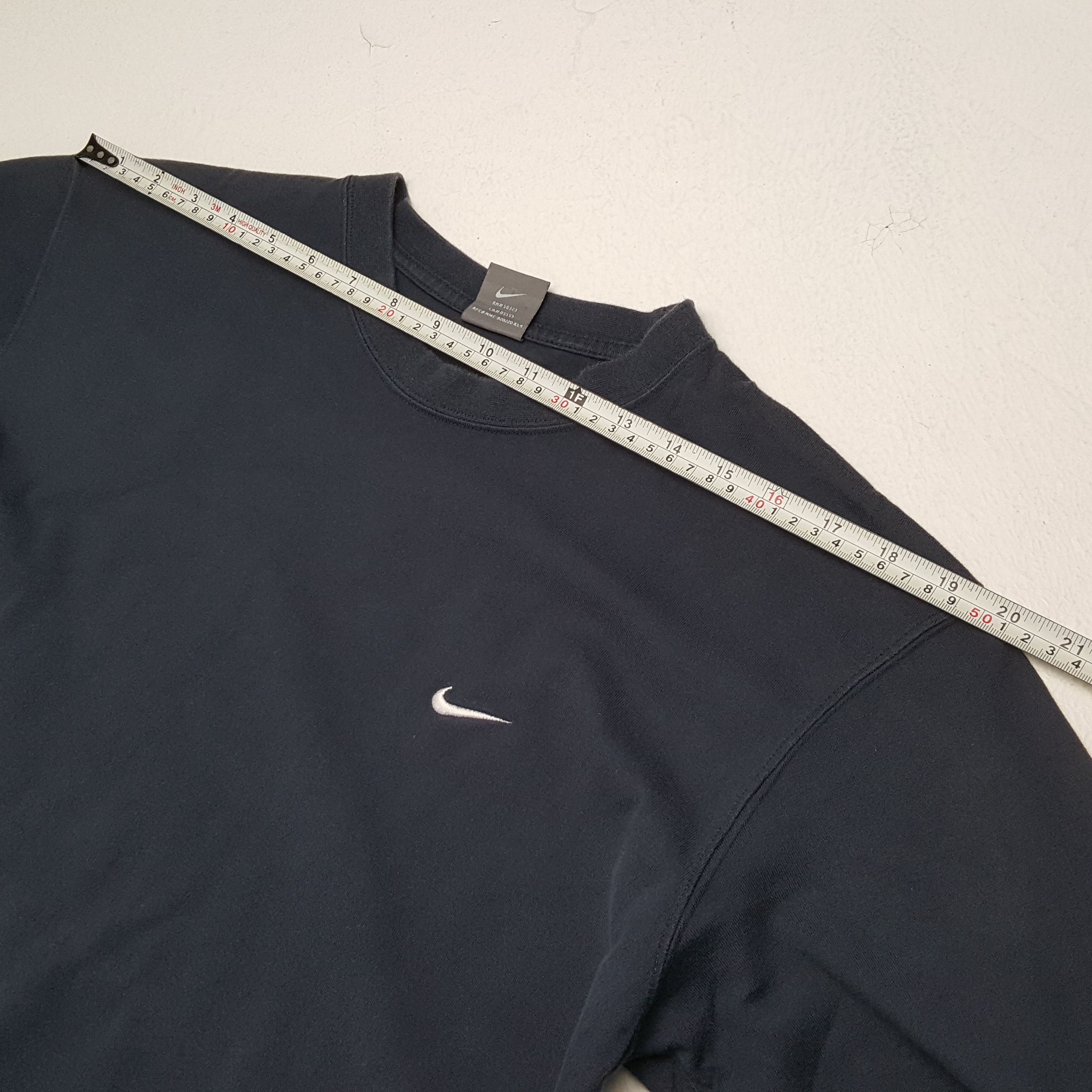 Nike × Vintage NIKE Small Logo Design Long Sleeve Tshirt Size US M / EU 48-50 / 2 - 4 Thumbnail