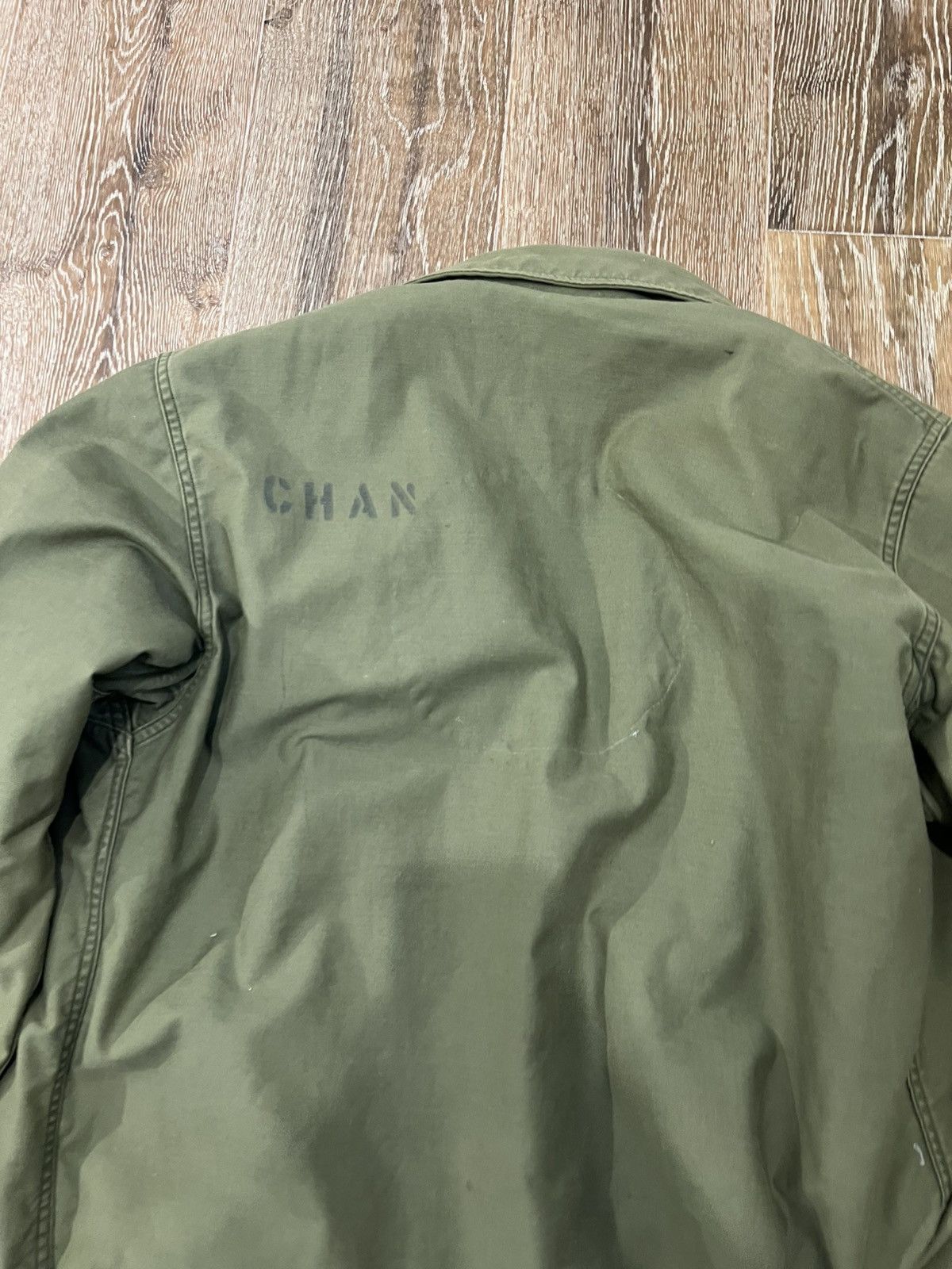 Vintage Thrashed Kings point mfg co inc US Navy A-2 Deck Jacket Size US XL / EU 56 / 4 - 4 Thumbnail