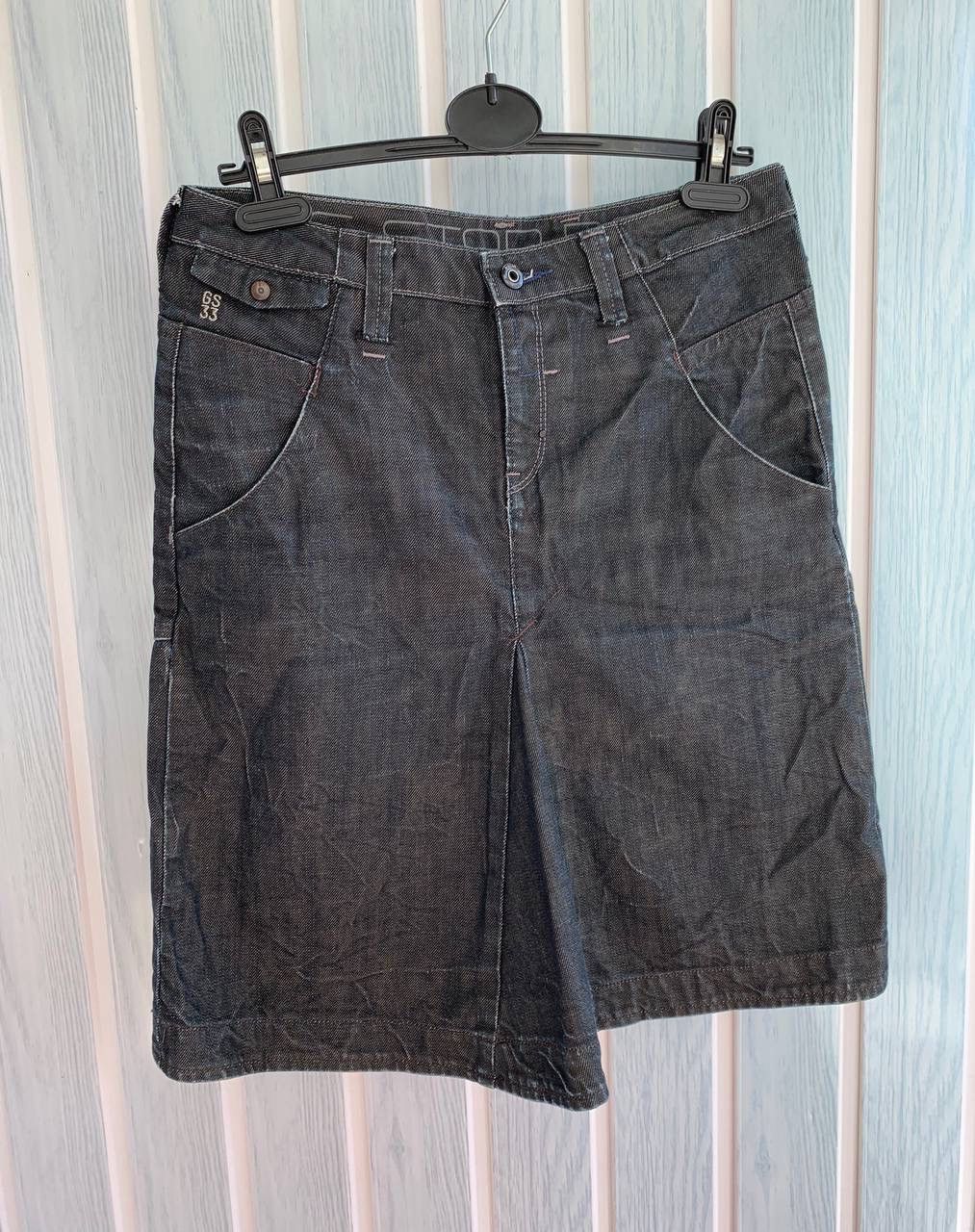 G-Star × Japanese Brand G-Star Raw Cotton & Polyester Products D5204 Denim Skirt Size 28" / US 6 / IT 42 - 1 Thumbnail