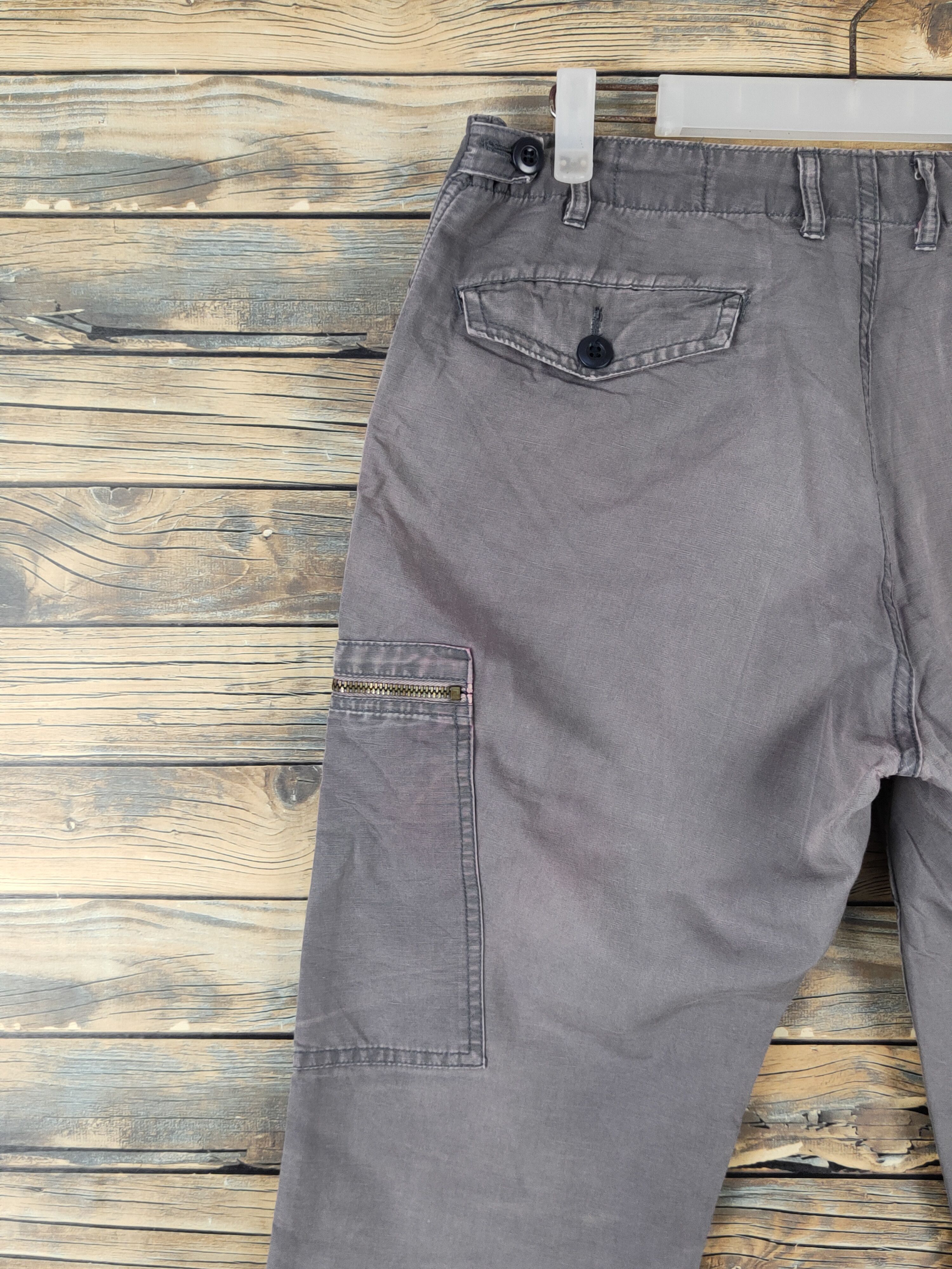 Japanese Brand On Glory Dark Gray Multipocket Tactical Cargo Pants #W1793 Size US 30 / EU 46 - 9 Thumbnail