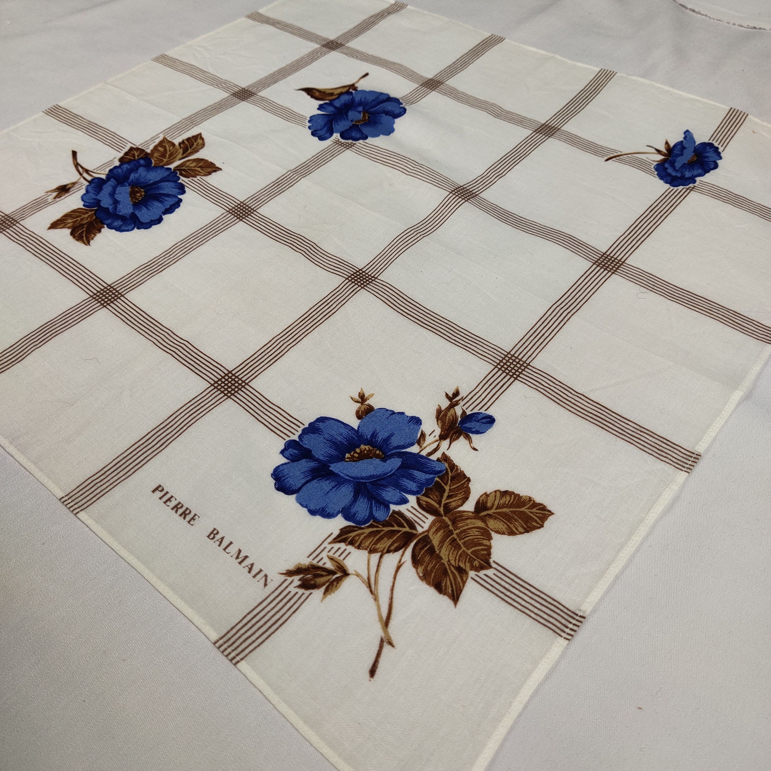 Pierre Balmain Pierre Balmain Handkerchief / Neckerchief / Bandana FZ254 Size ONE SIZE - 4 Thumbnail