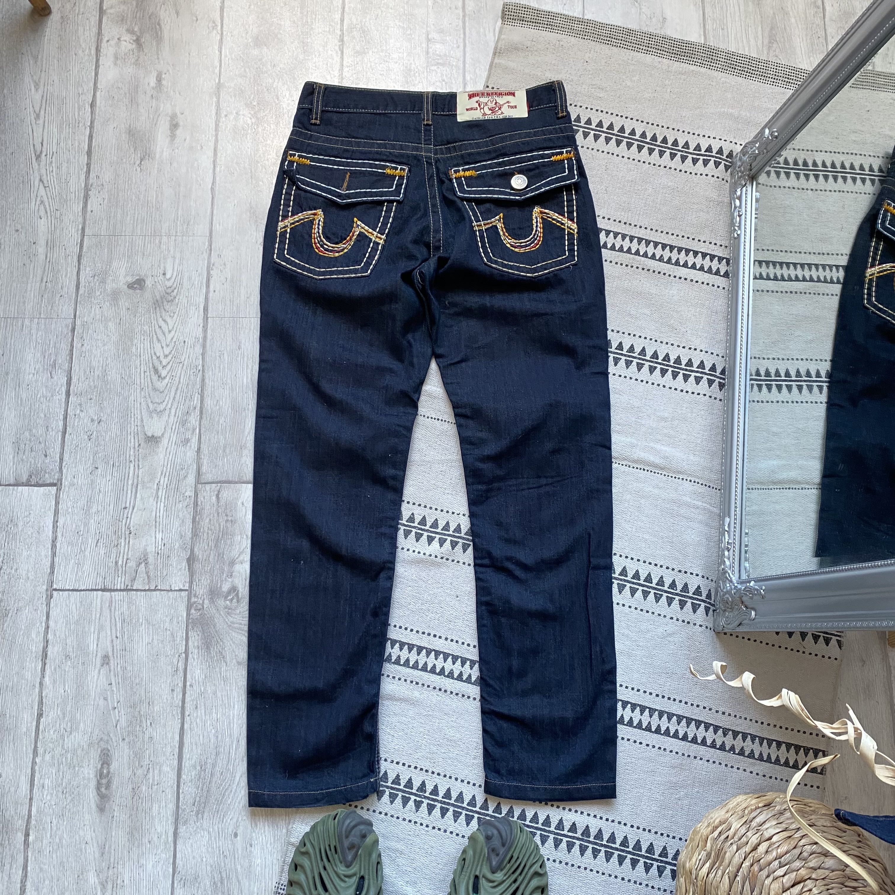 True Religion 👖 Vintage 2000s True Religion slim jeans Y2K Size US 31 - 1 Thumbnail
