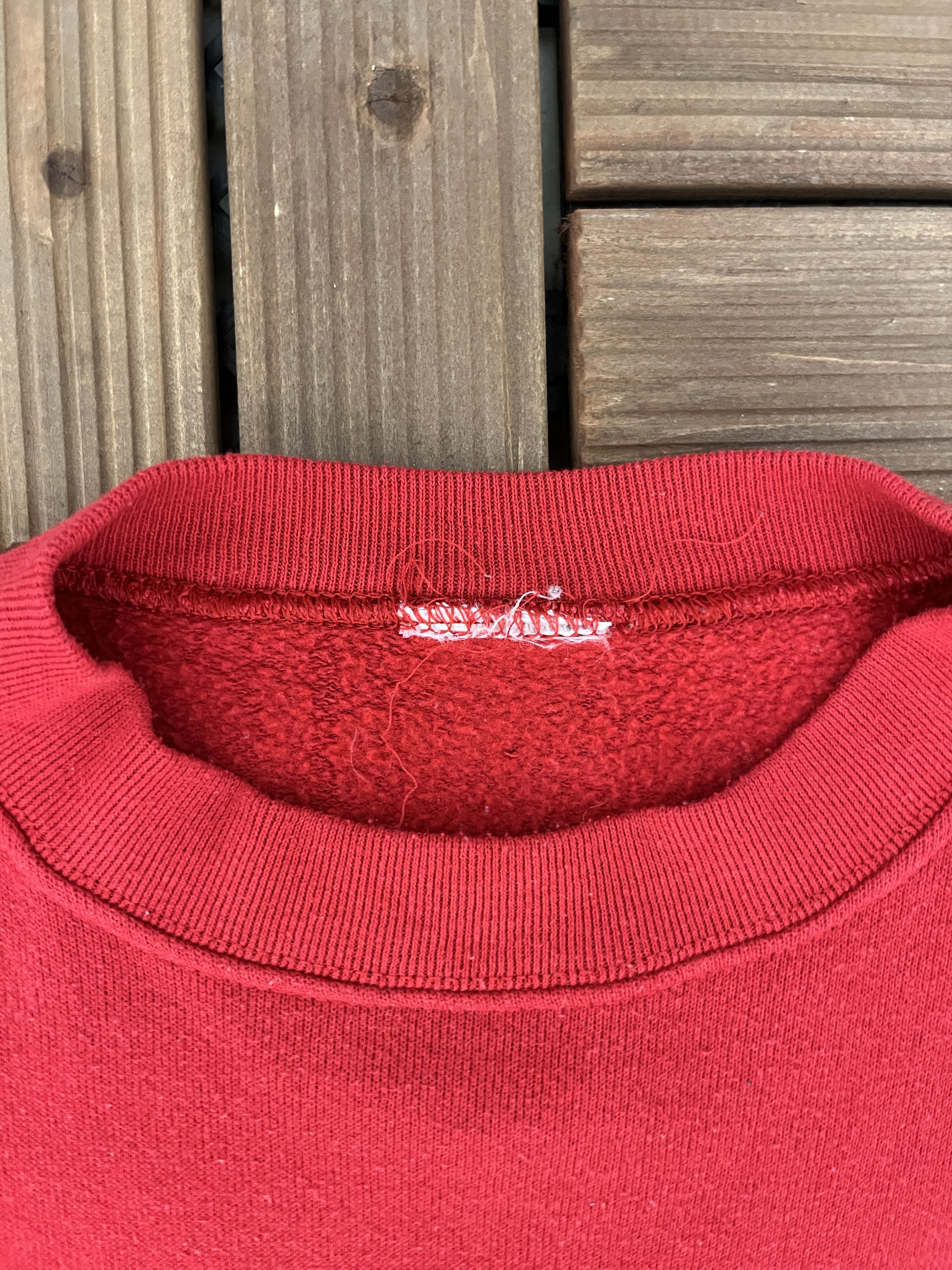 Vintage Taz Don't Open Until Christmas Vintage Red Crewneck Sweater Size US L / EU 52-54 / 3 - 7 Thumbnail