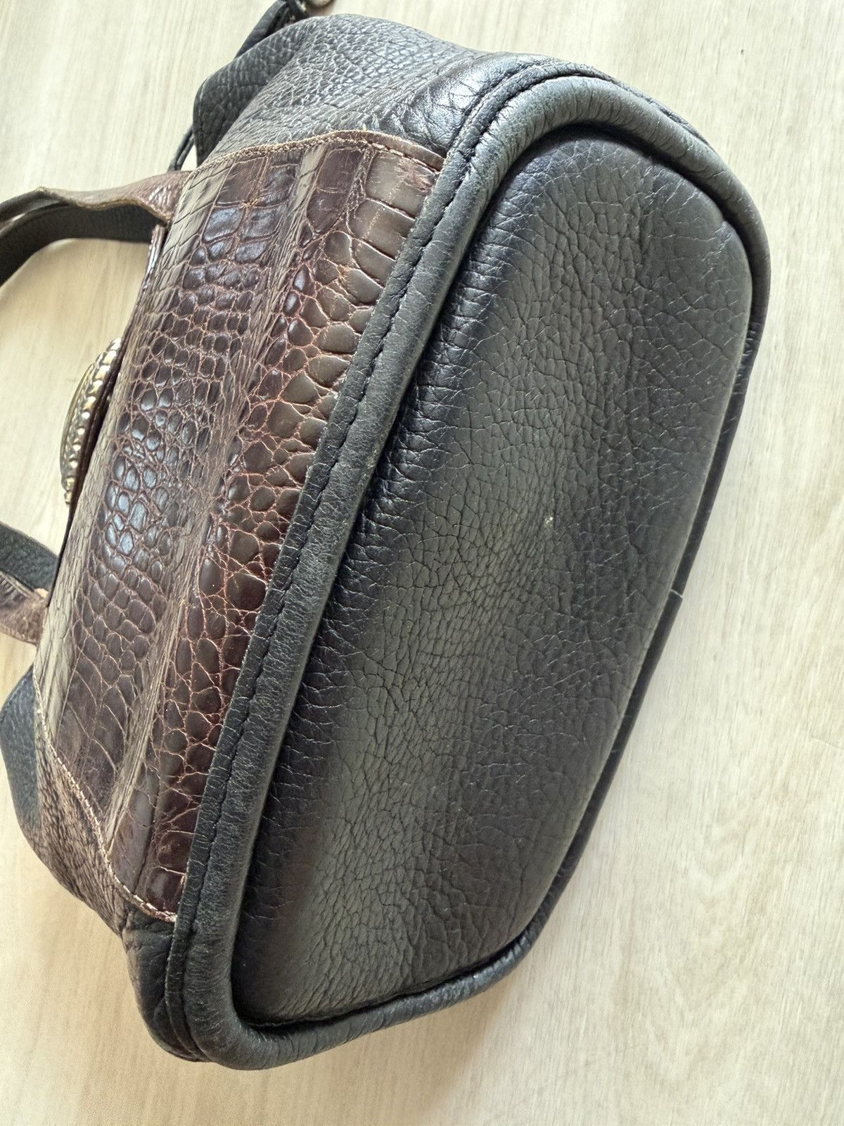 Brighton Vtg Brighton Leather Handbag Purse Crossbody Shoulder Bag Size ONE SIZE - 4 Thumbnail