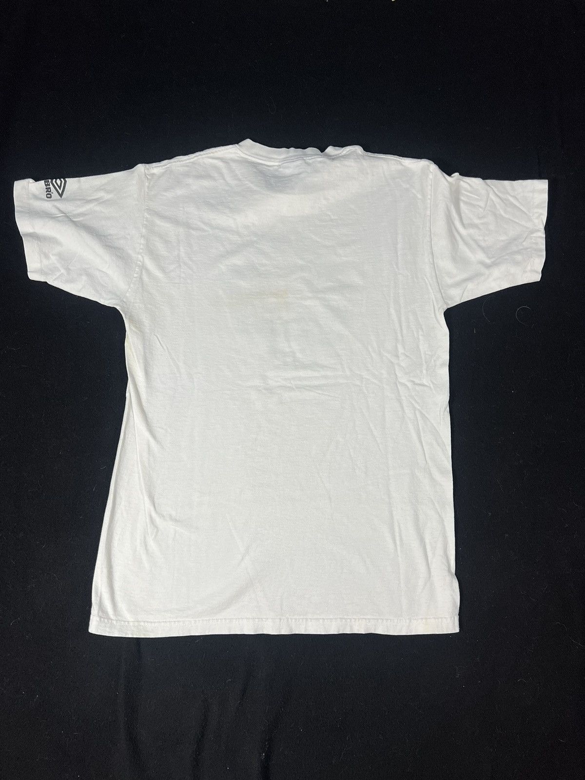 Umbro Vintage 90s Umbro Reflective 3M Logo Faded Soccer Sport Tee Size US L / EU 52-54 / 3 - 3 Thumbnail