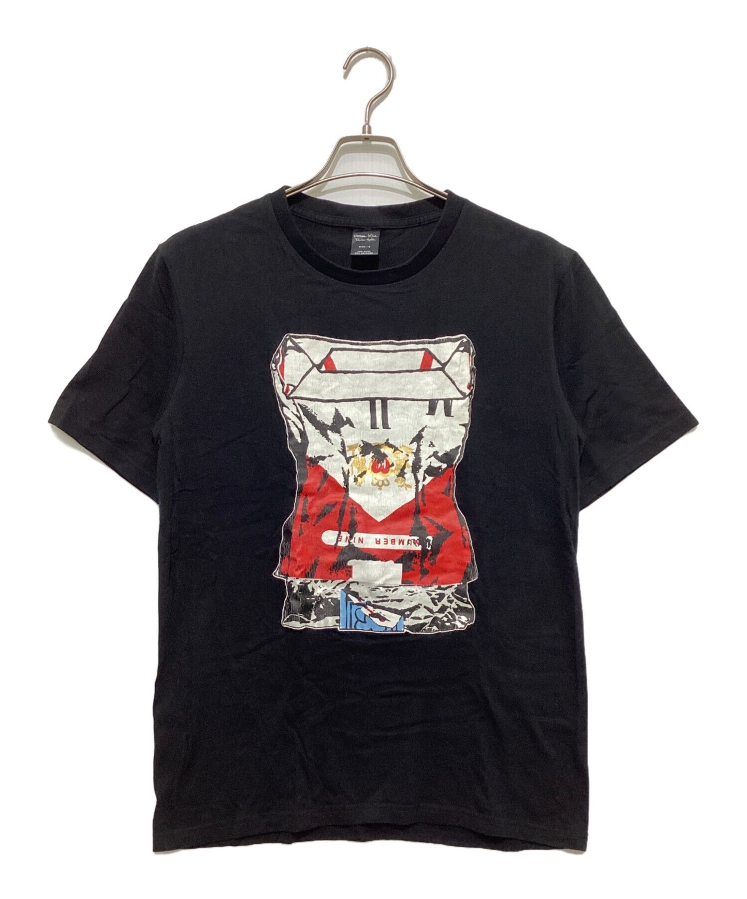 Number (N)ine NUMBER (N)INE 03SS Marlboro motif T-shirt Black Size 3 Size US L / EU 52-54 / 3 - 1 Thumbnail