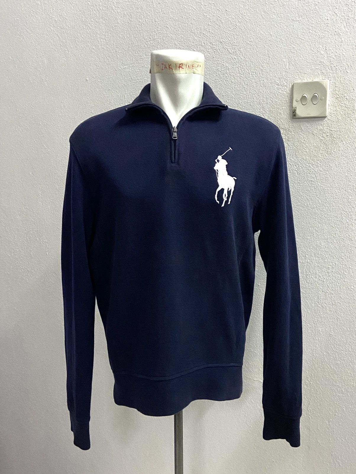 Polo Ralph Lauren Polo Ralph Lauren Half-Zip Big Pony Sweater Size US S / EU 44-46 / 1 - 2 Thumbnail