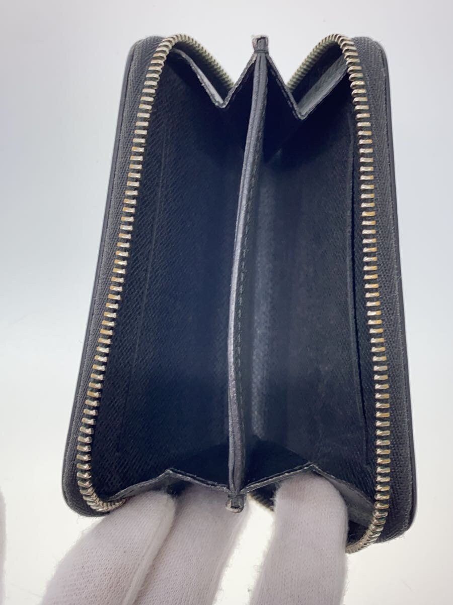 Louis Vuitton Louis Vuitton Taiga Zippy Coin Purse Cowhide Plain Black Size ONE SIZE - 4 Thumbnail