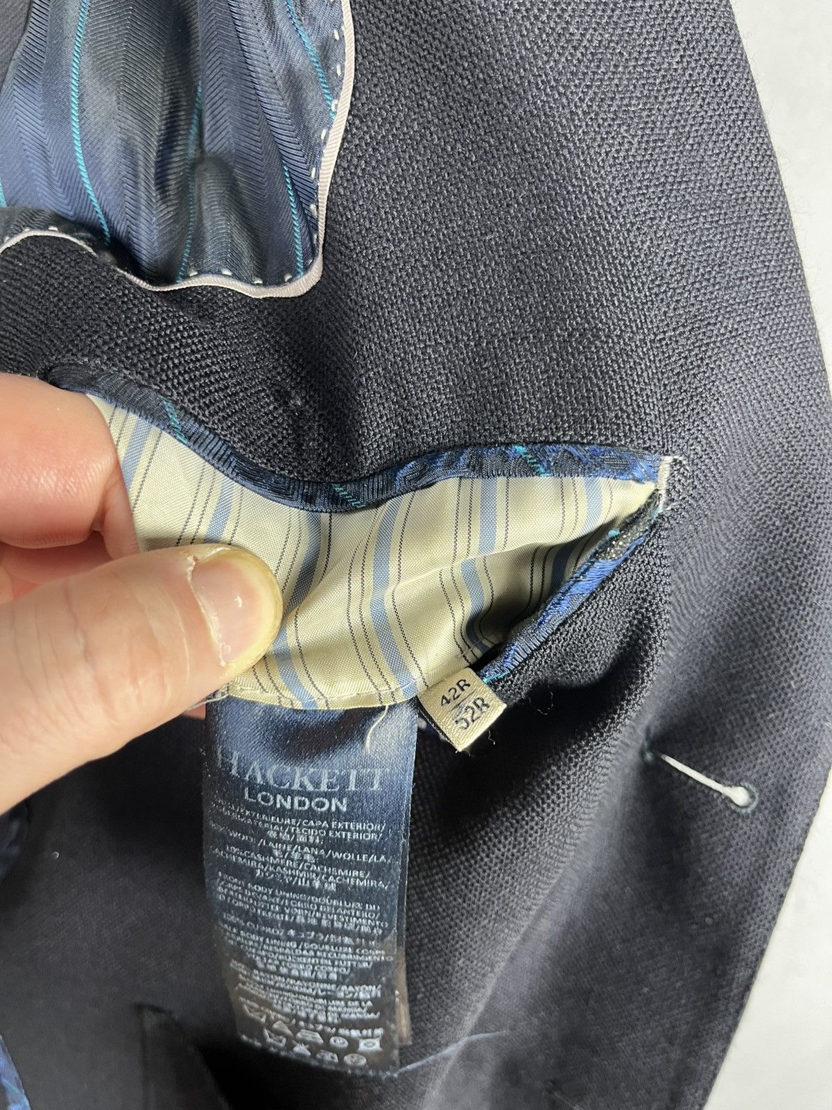 Hackett Hackett London blazer jacket Size 42R - 13 Thumbnail