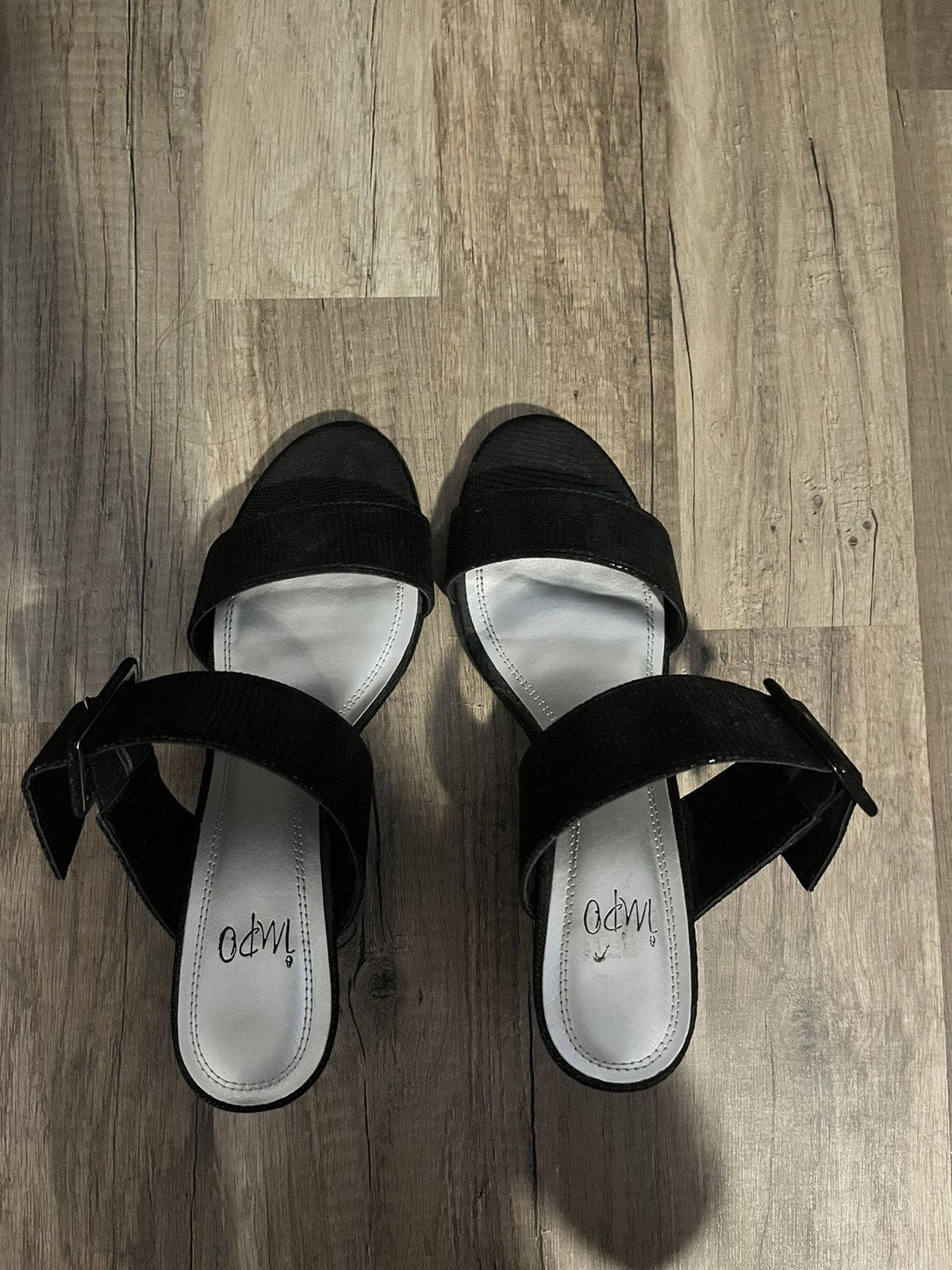 Vintage mini wedge heels Size US 8.5 / IT 38.5 - 4 Thumbnail
