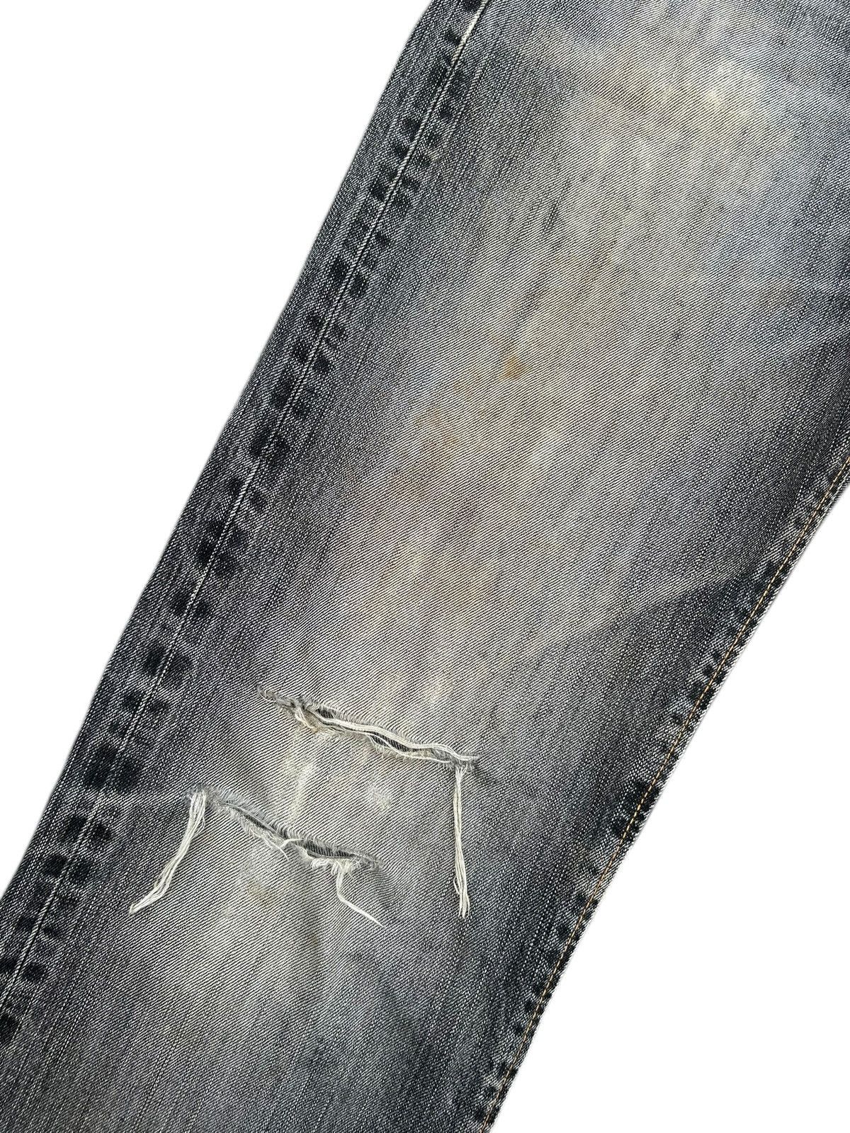Kapital Thrashed Vintage Edwin 505ZX Selvedge Denim Jeans Size US 31 - 4 Thumbnail