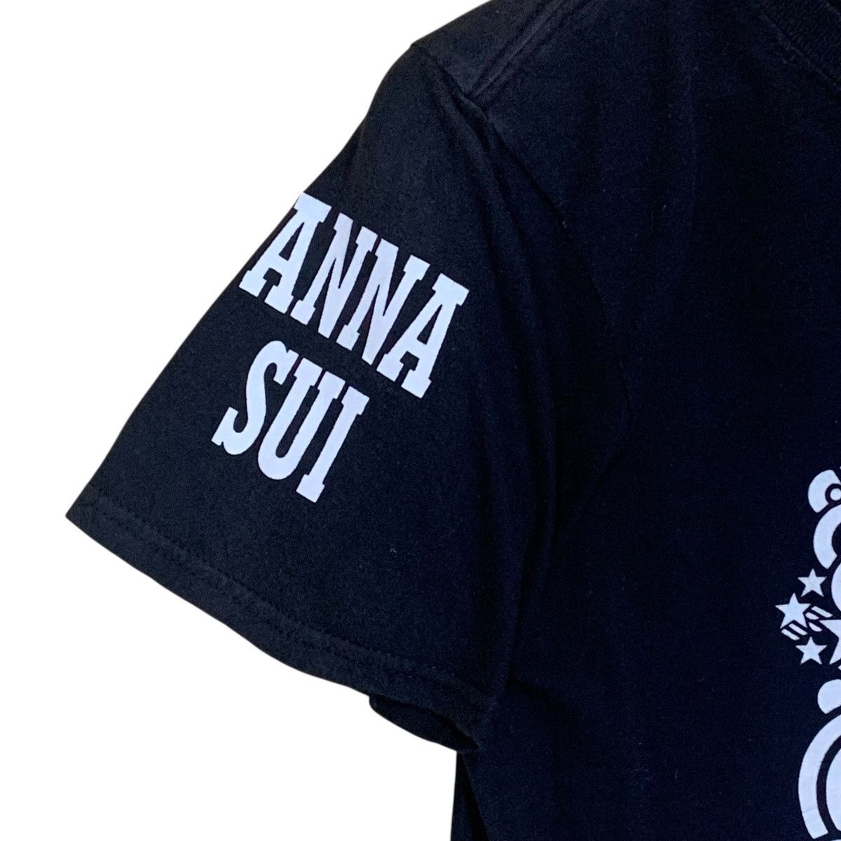 Japanese Brand Anna Sui Made In Usa Big Logo Shortsleeve Tee Size US XS / EU 42 / 0 - 6 Thumbnail