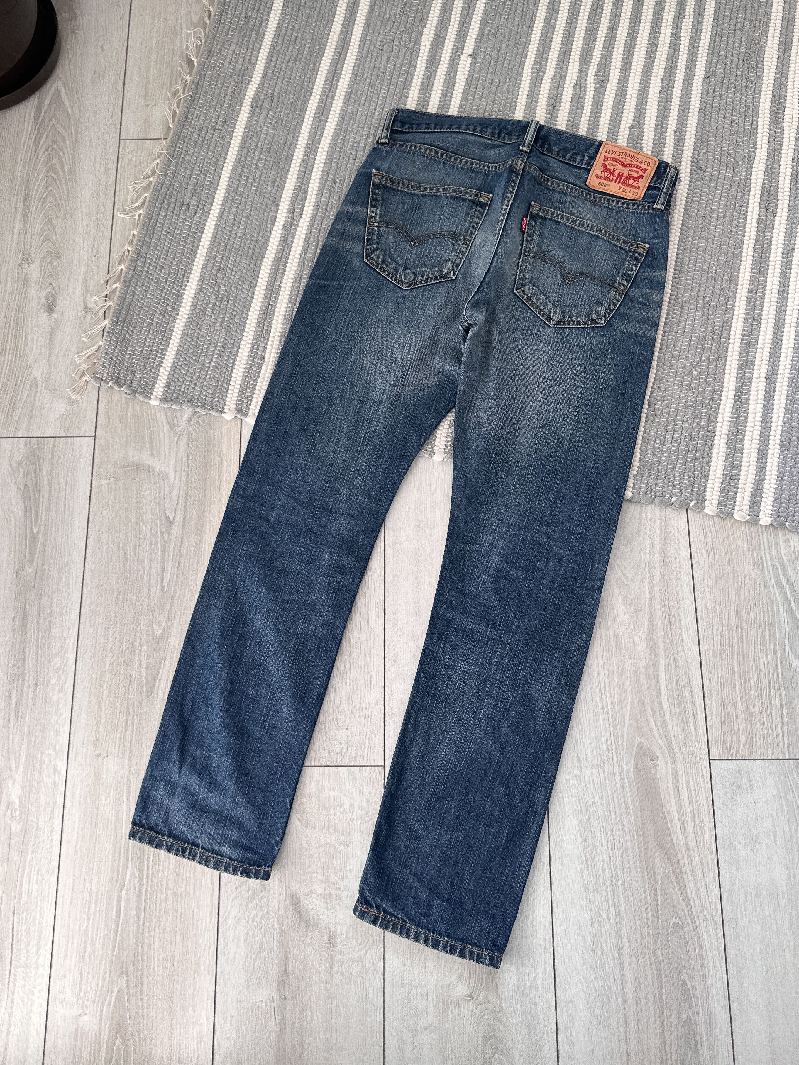 Levi's Vintage Levis 508 Blue Denim Pants Jeans Size US 30 / EU 46 - 1 Thumbnail