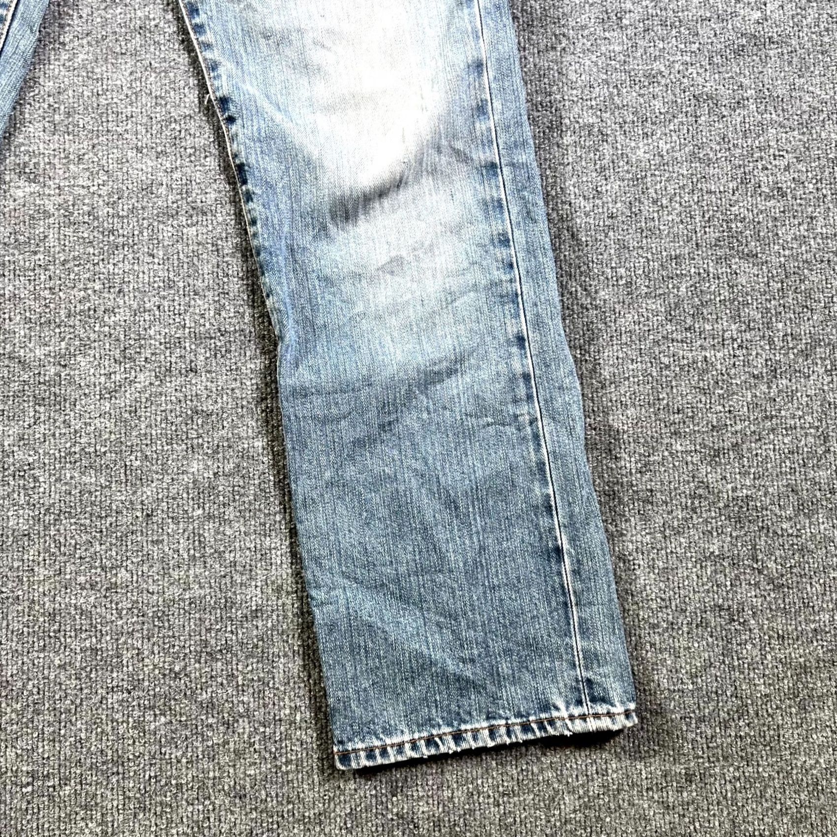 Ben Sherman Ben Sherman Jeans Mens 32 Blue Denim 100% Cotton 5-Pockets Straight Streetwear Size US 32 / EU 48 - 7 Thumbnail