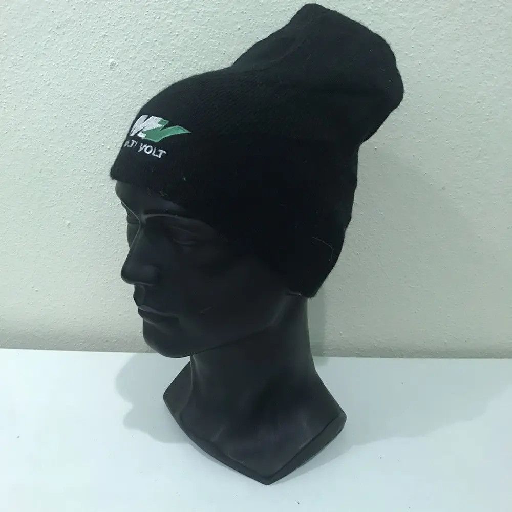 Japanese Brand Multi Volt Small Logo Beanie Hat Size ONE SIZE - 3 Thumbnail