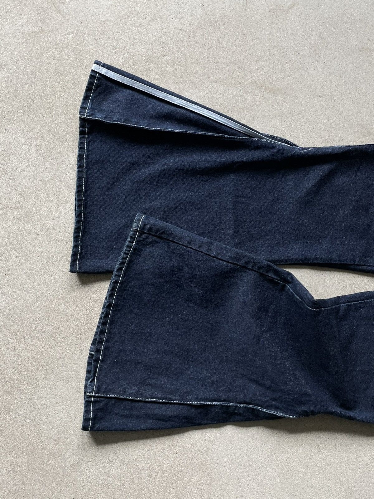 JNCO Fishbone Super Flared Vintage Y2k Jeans Size 29" - 4 Thumbnail