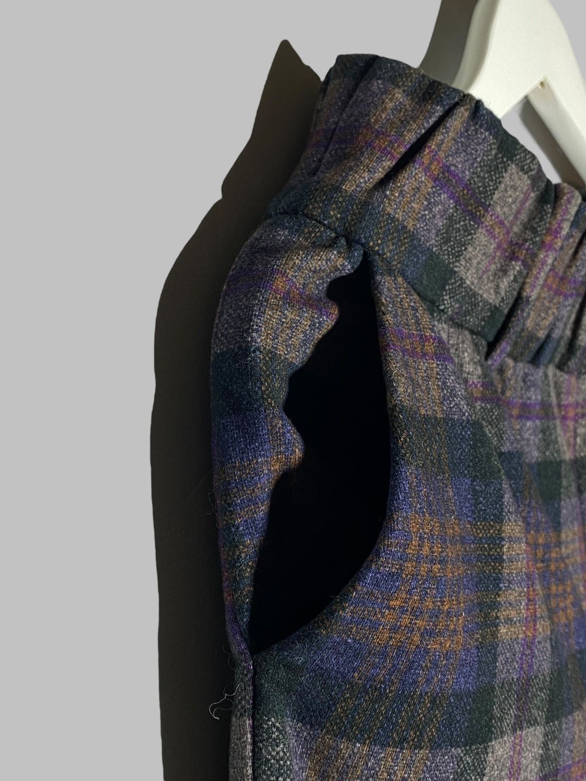 Circolo 1901 Circolo 1901 Tartan Check Women’s Straight Cropped Pants Size 27" / US 4 / IT 40 - 12 Thumbnail