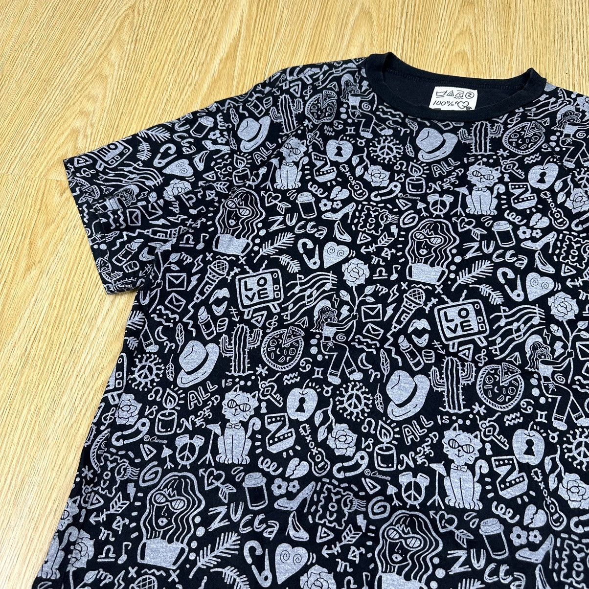 Issey Miyake Cabane de Zucca Issey Miyake Love Fullprint Tshirt A890 Size US M / EU 48-50 / 2 - 2 Thumbnail