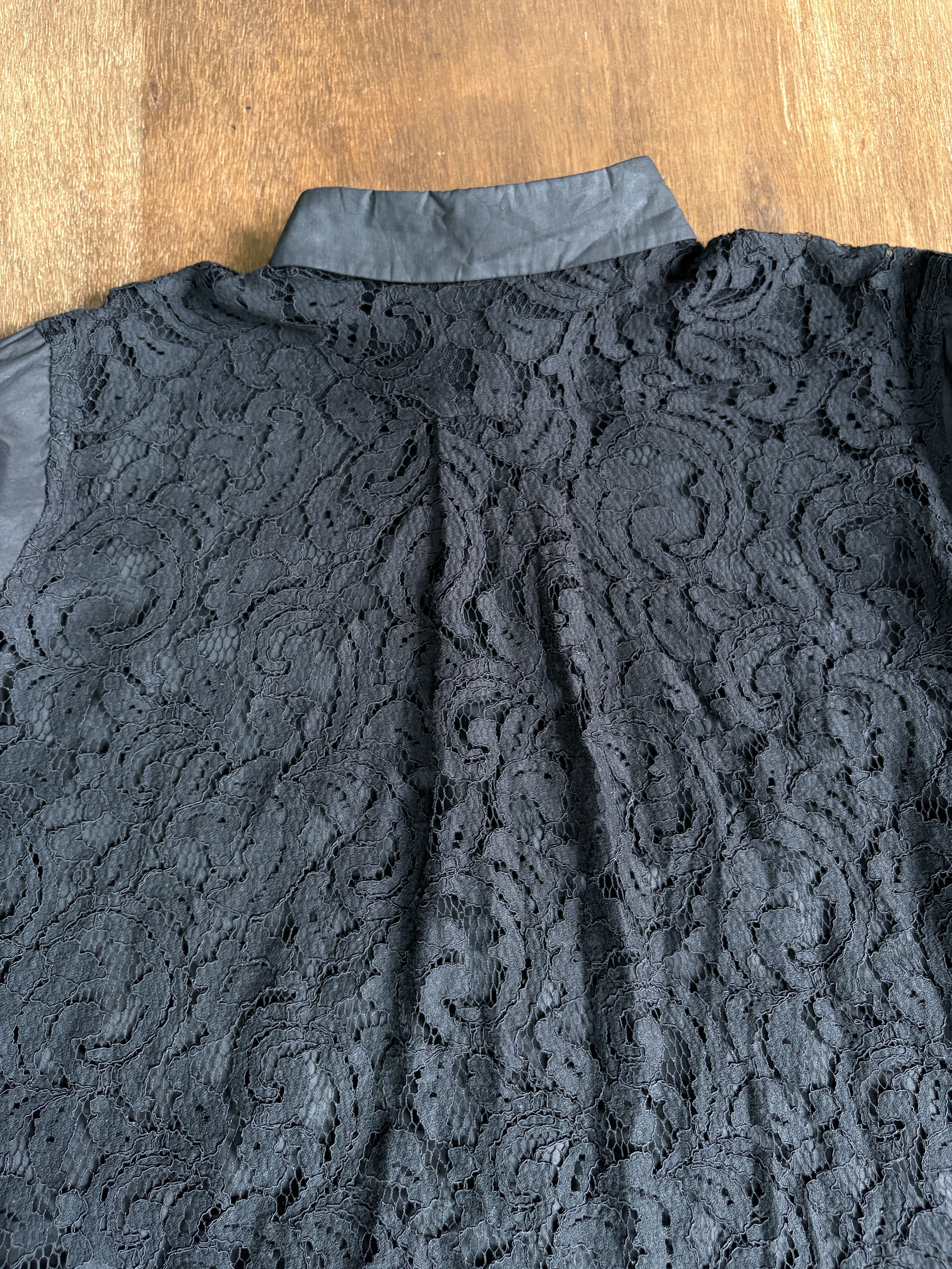 Sacai SACAI Flower Lace Shirt Made in Japan Size S / US 4 / IT 40 - 6 Thumbnail