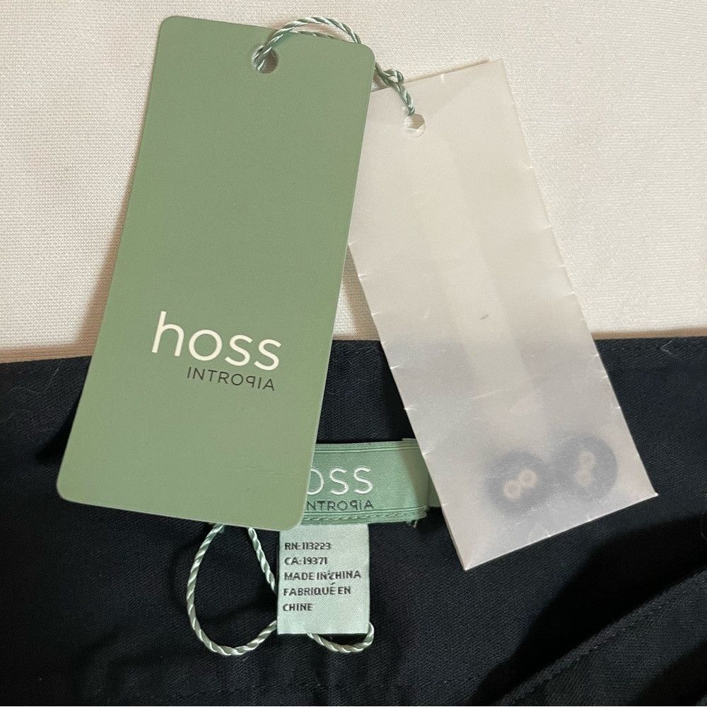 Hoss Intropia NWT New Hoss Intropia Black Cotton Buckles Pants Size 34FR Size 25" / US 0 / IT 36 - 5 Thumbnail