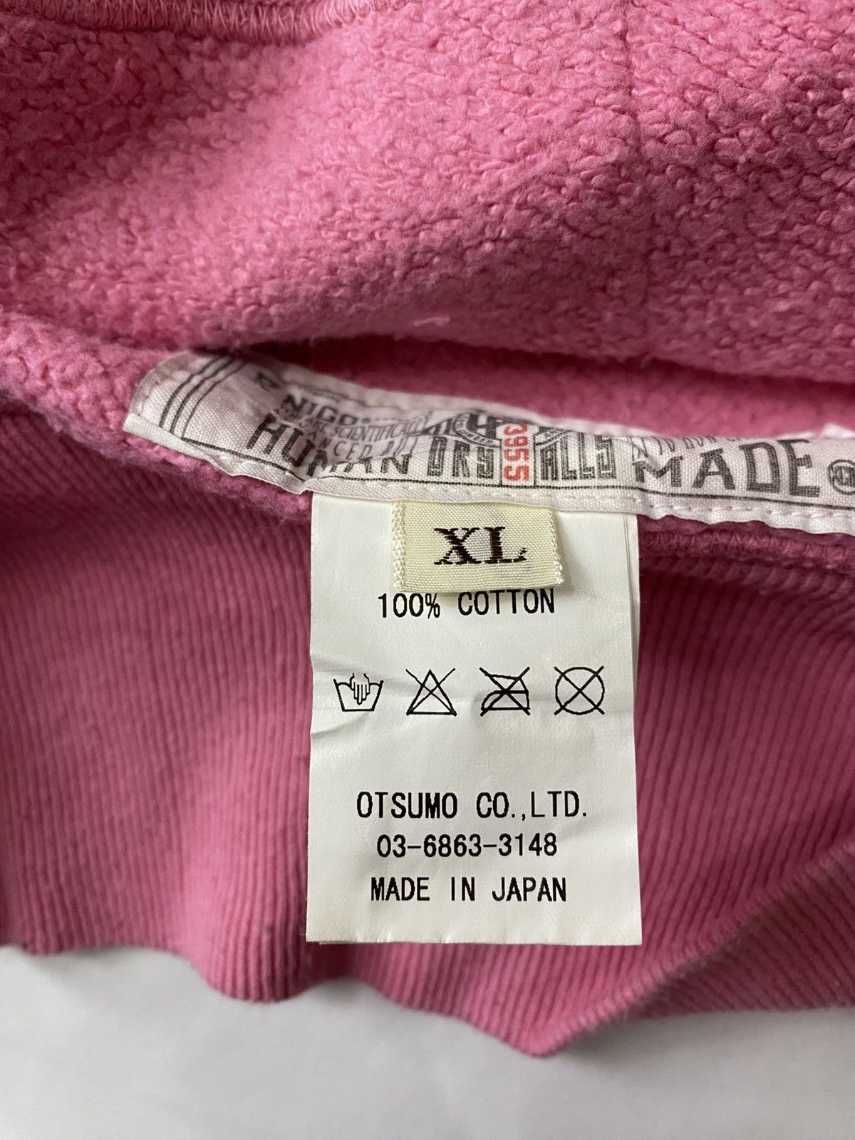 Human Made RARE HUMAN MADE PINK HOODIE. Size US XL / EU 56 / 4 - 11 Thumbnail