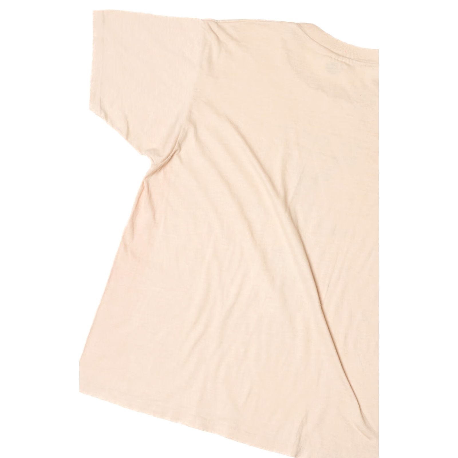 Hanes VINTAGE Hanes T-Shirt Beige Large It's Hard To Soar Like an Eagle Unisex Adults 1980s Mens/Womens Size US L / EU 52-54 / 3 - 4 Thumbnail