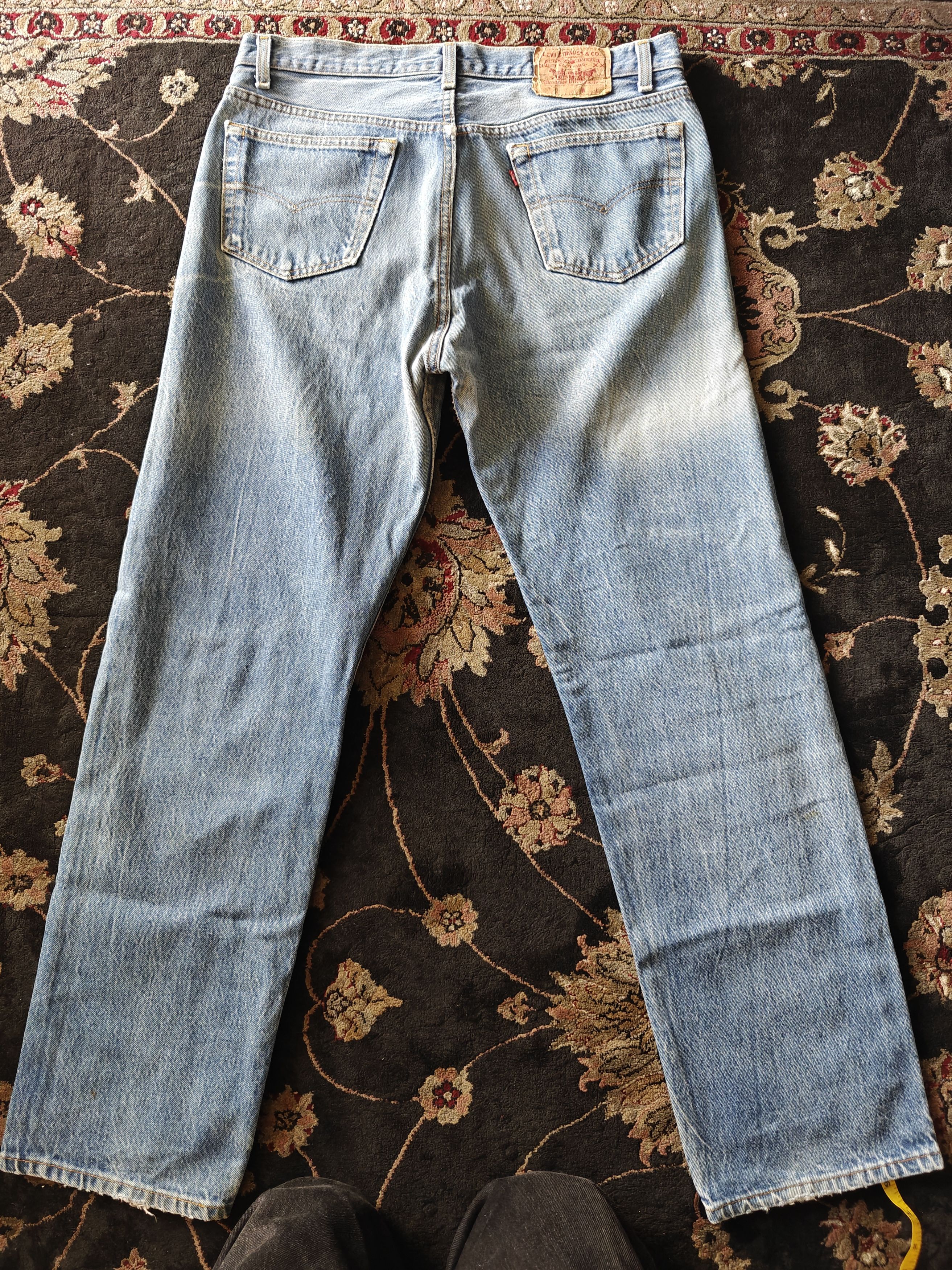 Levi's Vintage Levi's Blue Made in USA Tag 36 Size US 33 - 5 Thumbnail