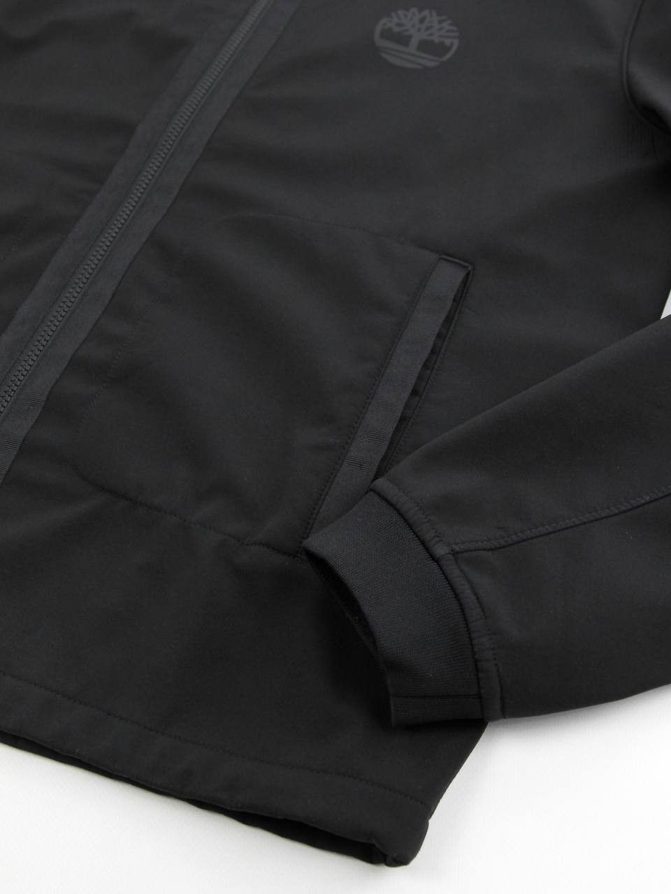 Timberland TIMBERLAND Black collarless softshell with logo Size US M / EU 48-50 / 2 - 8 Thumbnail