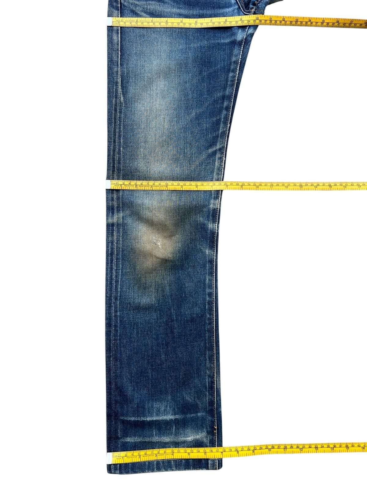 Vintage Vtg Something Edwin Distressed Selvedge Denim Jeans 26x29 Size 26" / US 2 / IT 38 - 15 Thumbnail