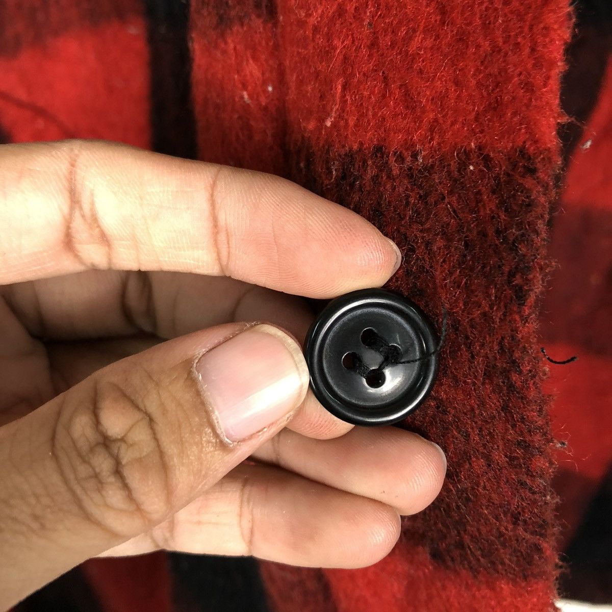 Japanese Brand 🔥VINTAGE WOOL BUTTON BOMBER JACKET HOUSTON TARTAN DESIGN Size US M / EU 48-50 / 2 - 19 Thumbnail